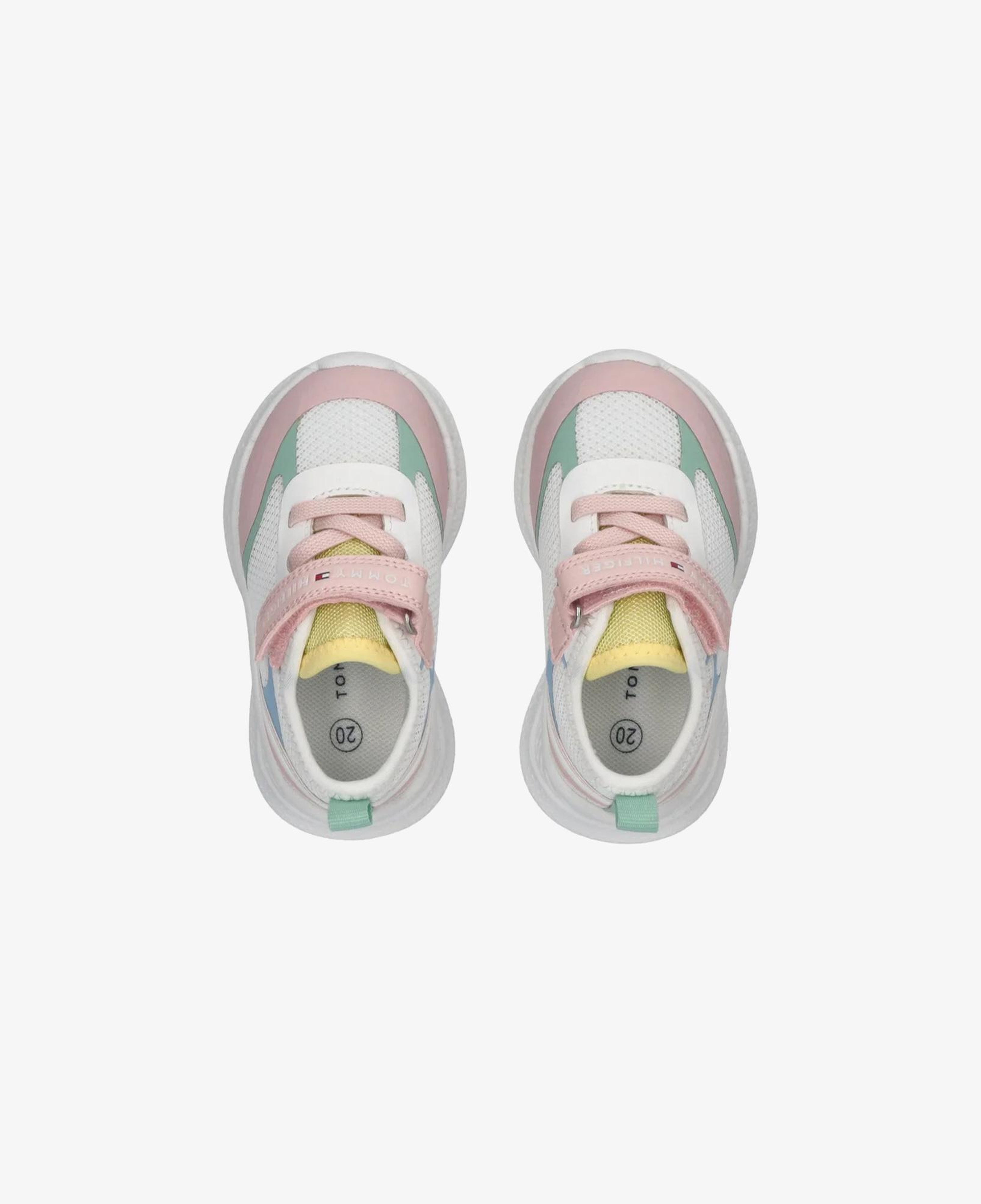 Tommy Hilfiger Lace Up Velcro Çocuk Renkli Spor Ayakkabı