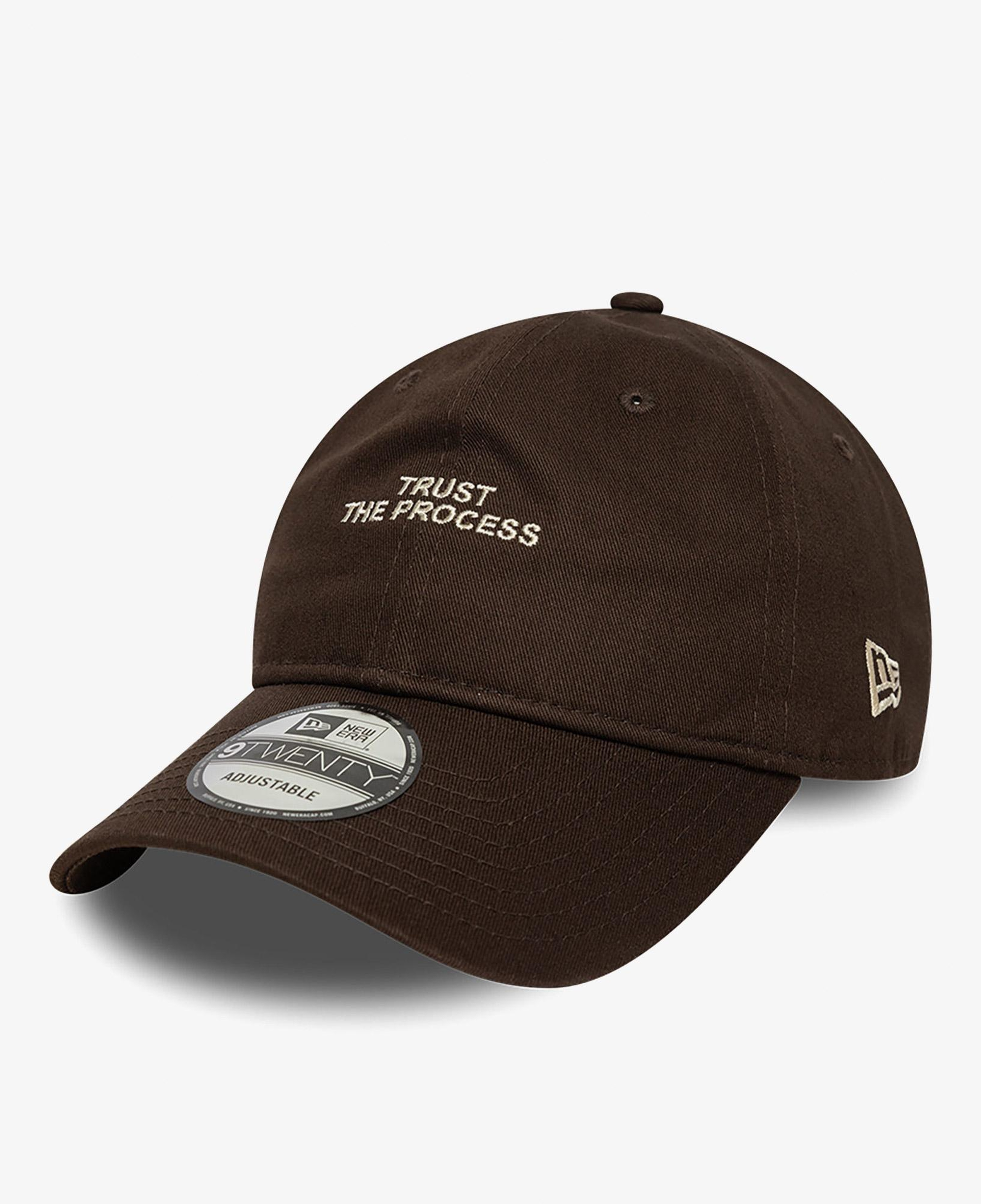 New Era Trust The Process Slogan 9Twenty Unisex Kahverengi Şapka