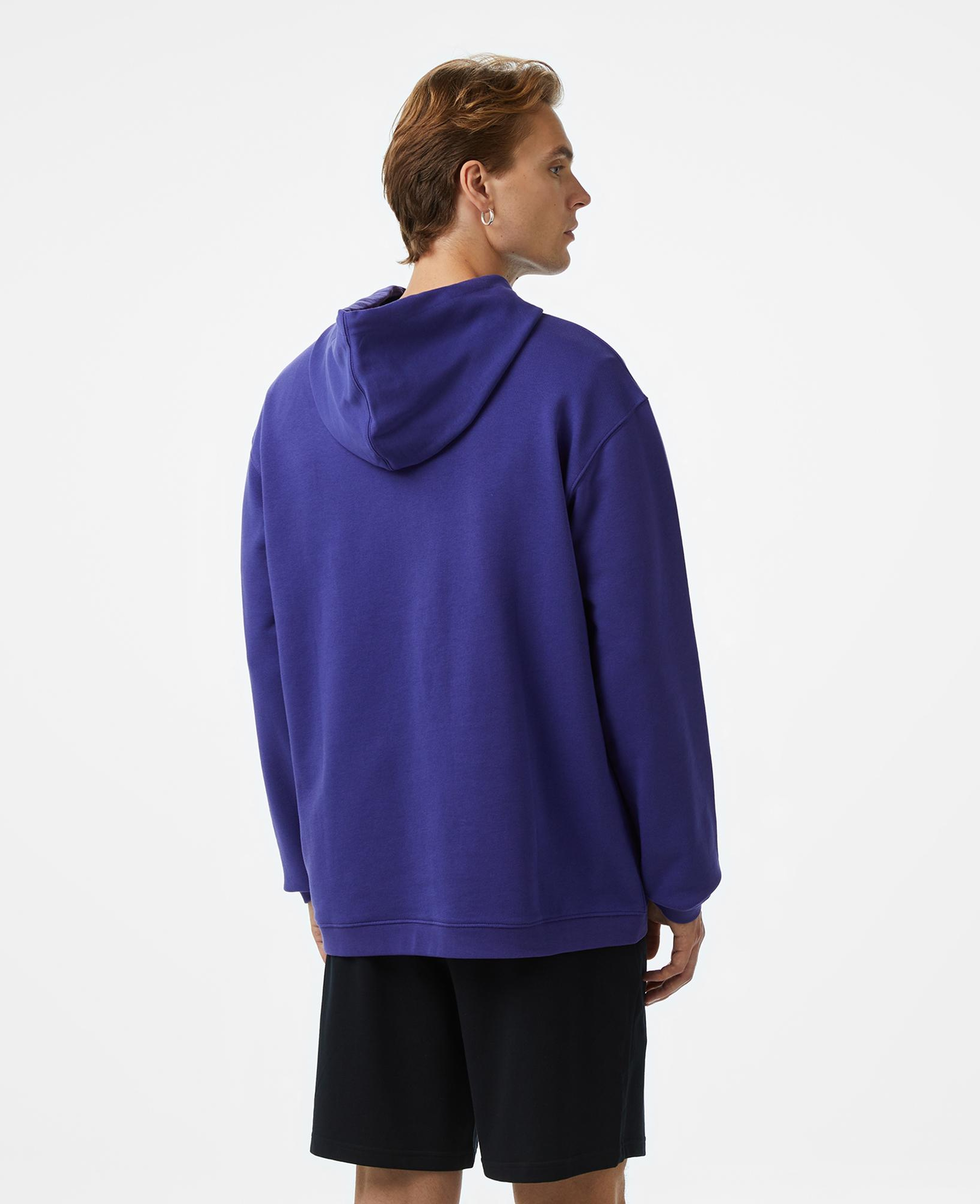 Les Benjamins Erkek Mor Hoodie