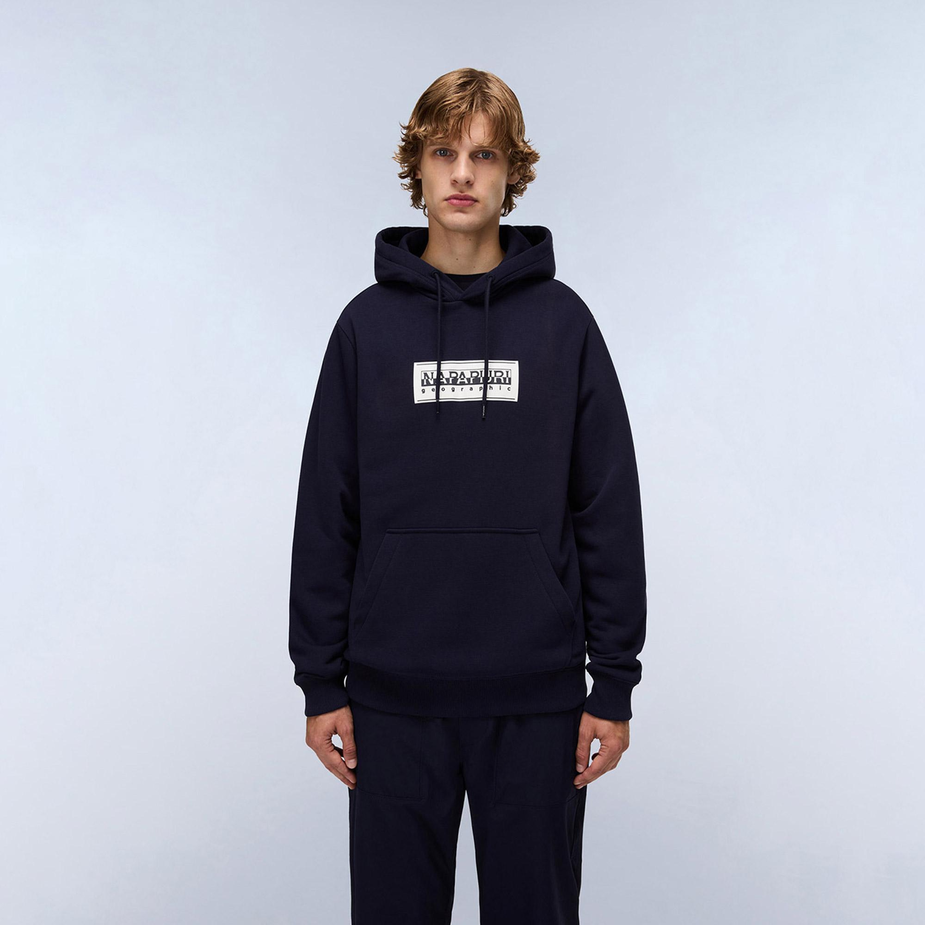 Napapijri Lys Full Zip Erkek Siyah Sweatshirt