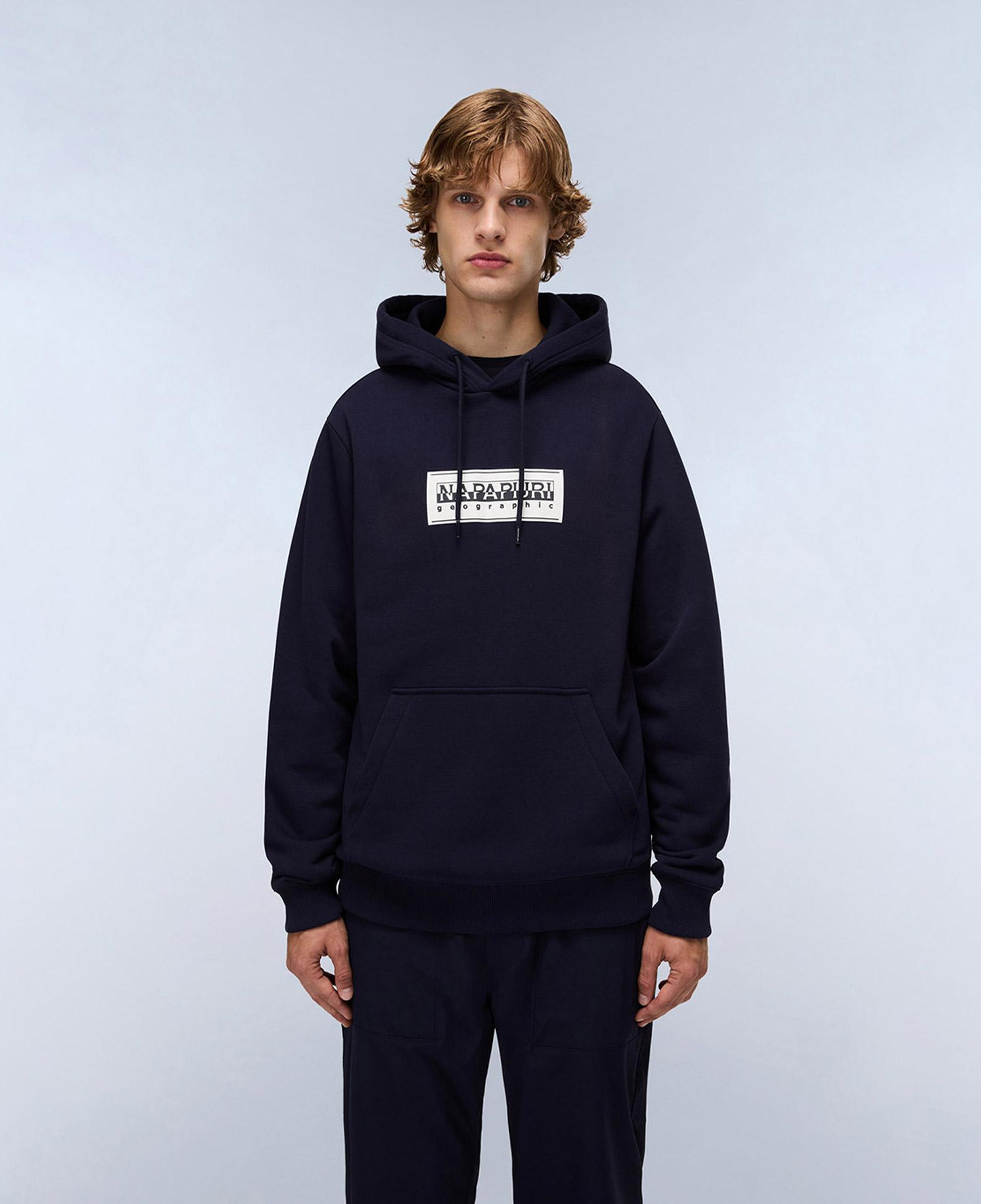 Napapijri Lys Full Zip Erkek Siyah Sweatshirt