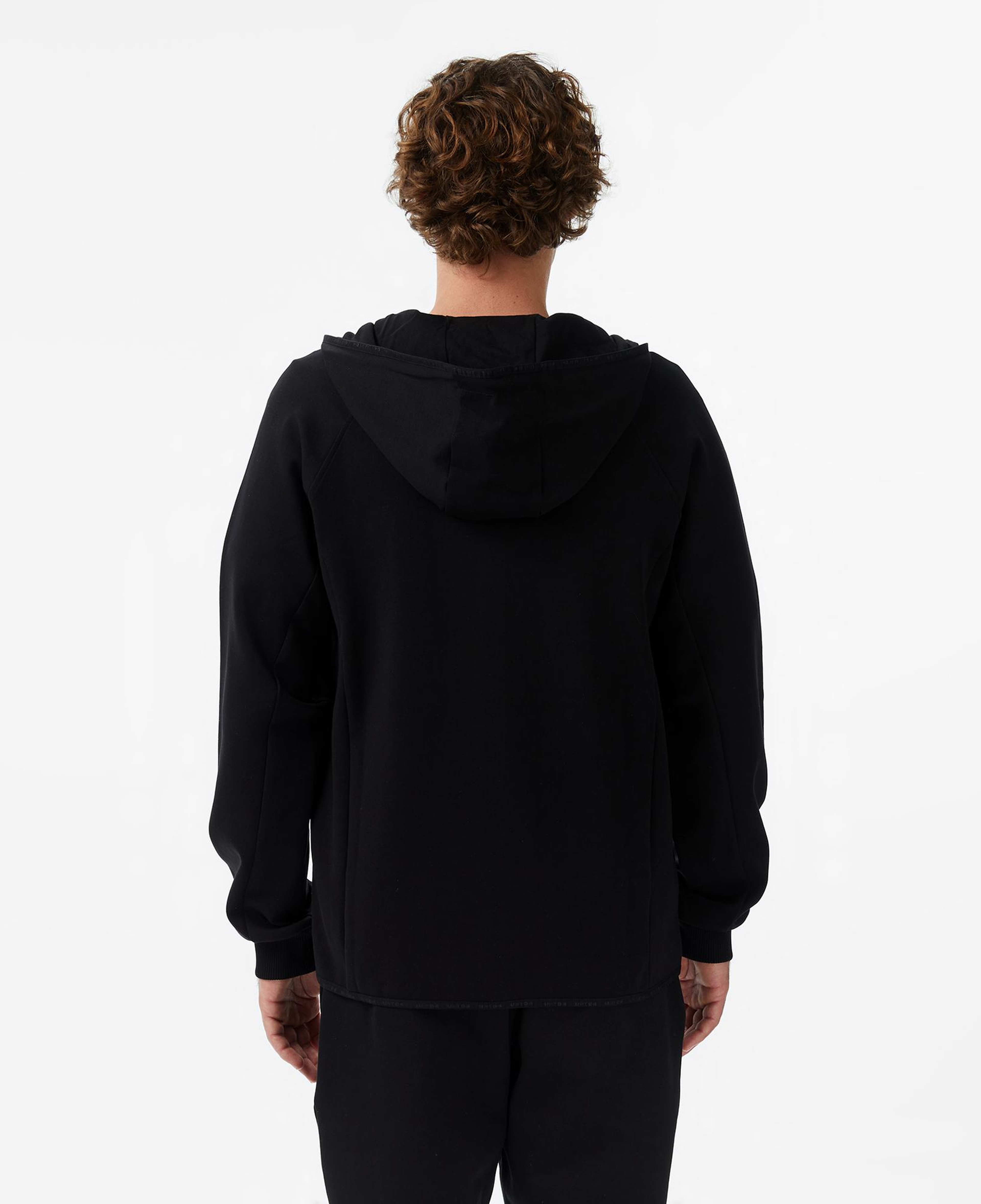 UNITED4 Regular Fit Erkek Siyah Sweatshirt