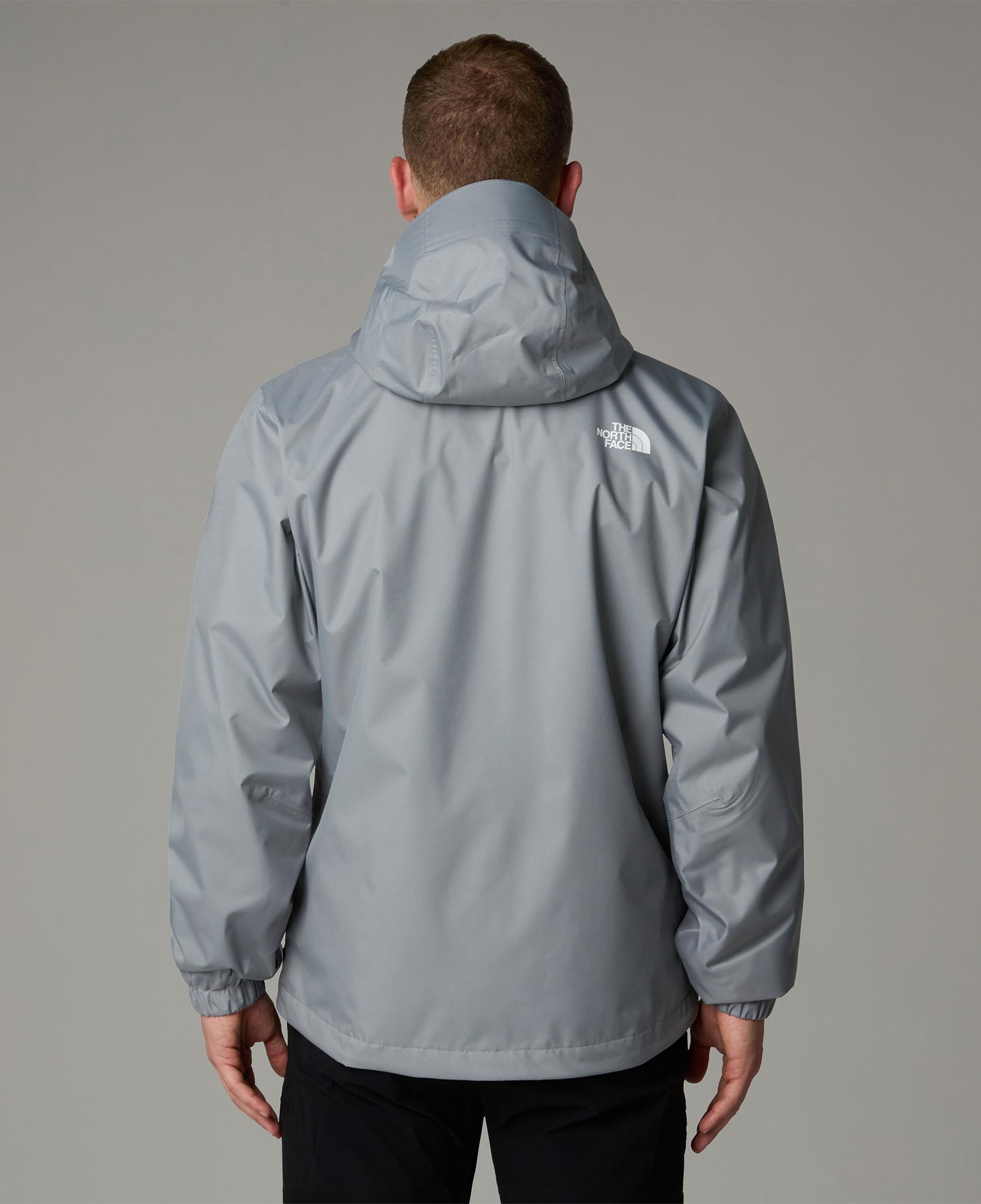 The North Face Quest Kapüşonlu Erkek Gri Mont