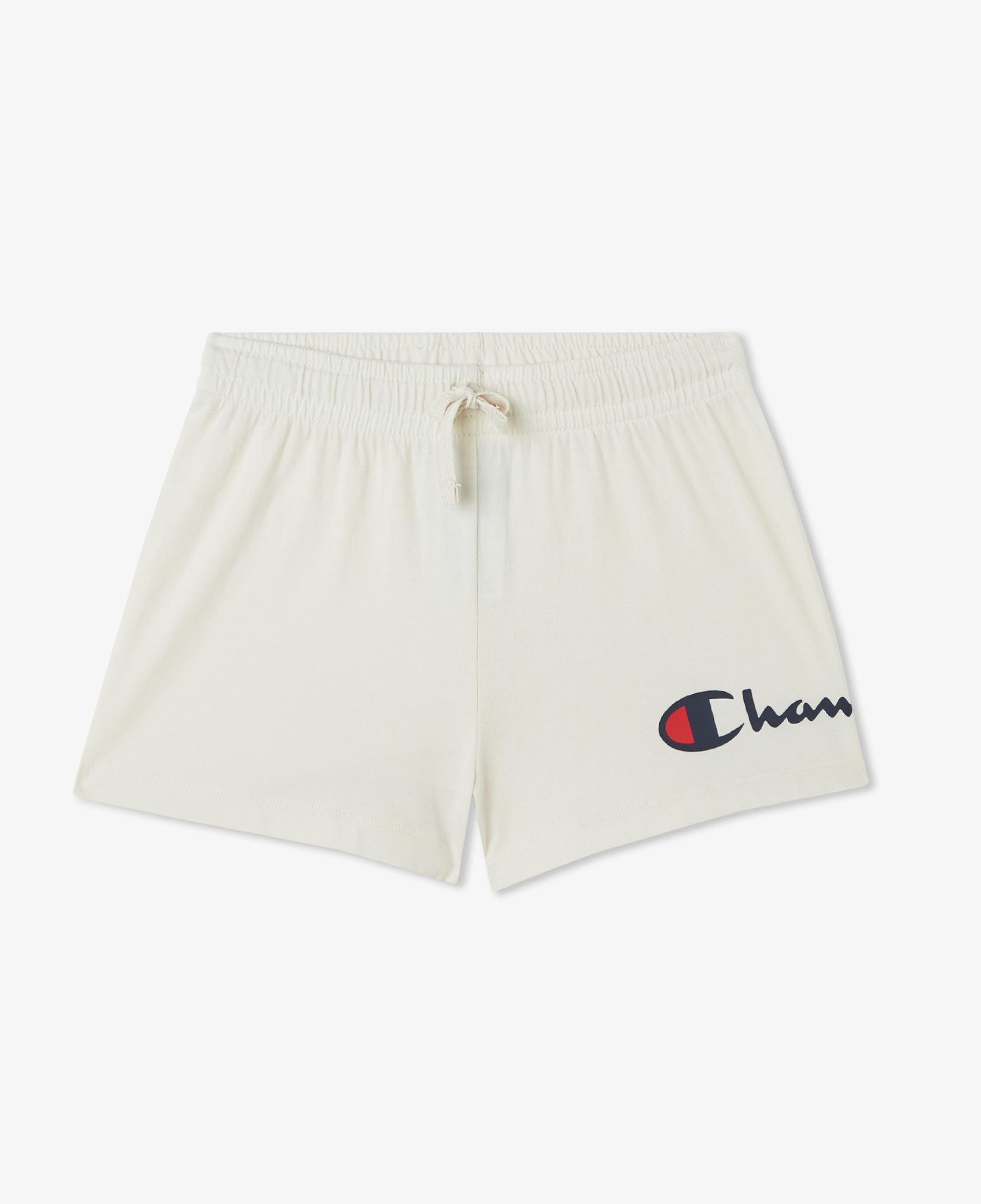Champion Lightweight Cotton Çocuk Krem Şort