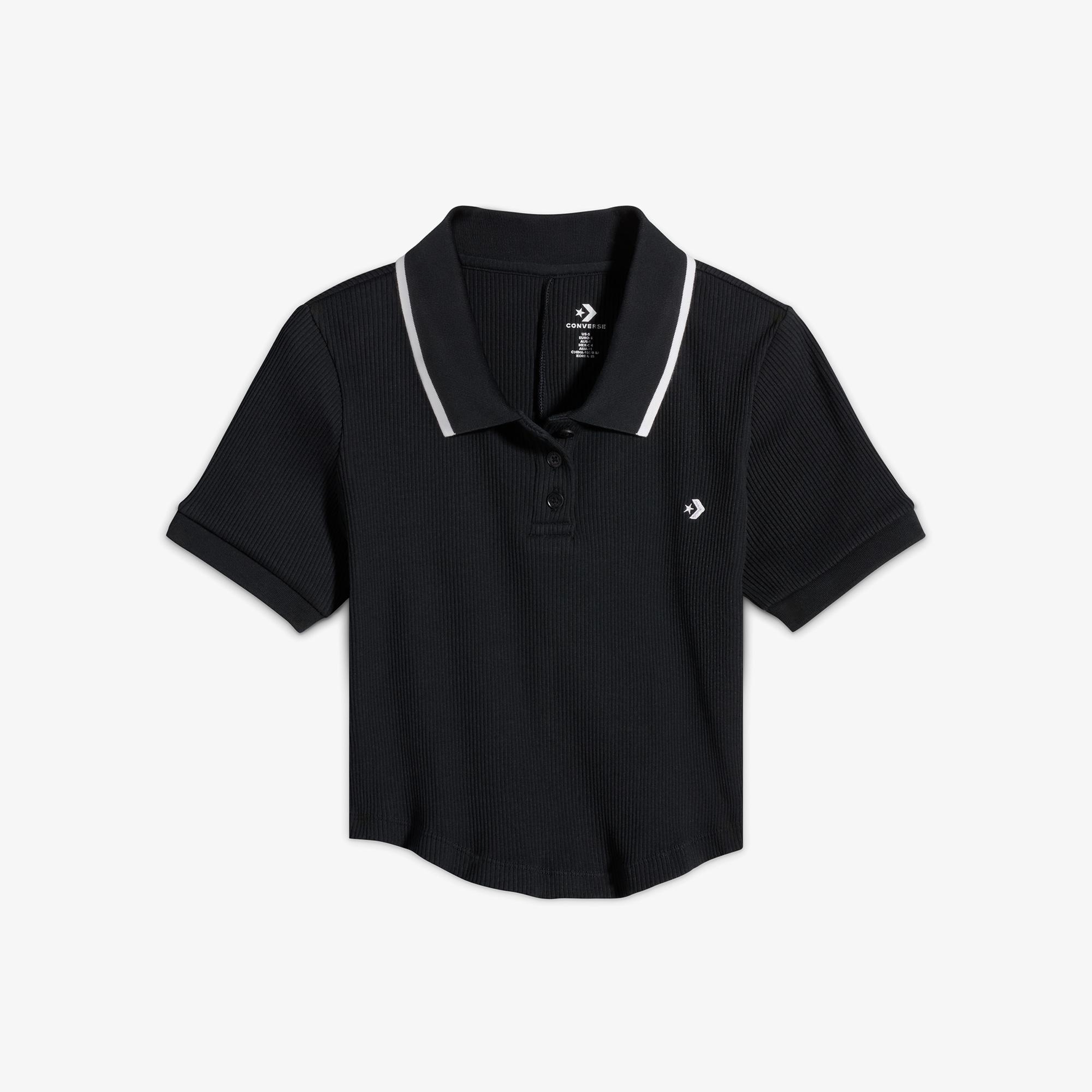 Converse Kadın Siyah T-Shirt