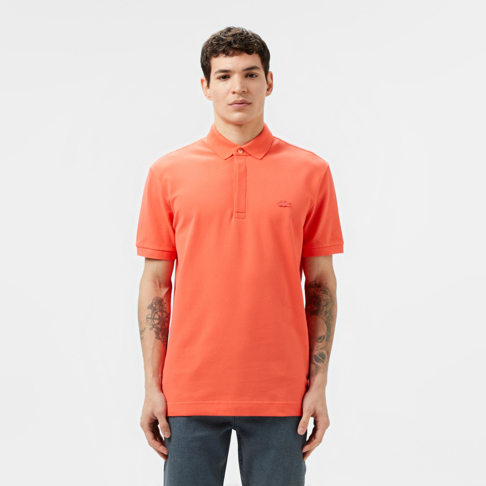 Lacoste Paris Erkek Regular Fit Turuncu Polo