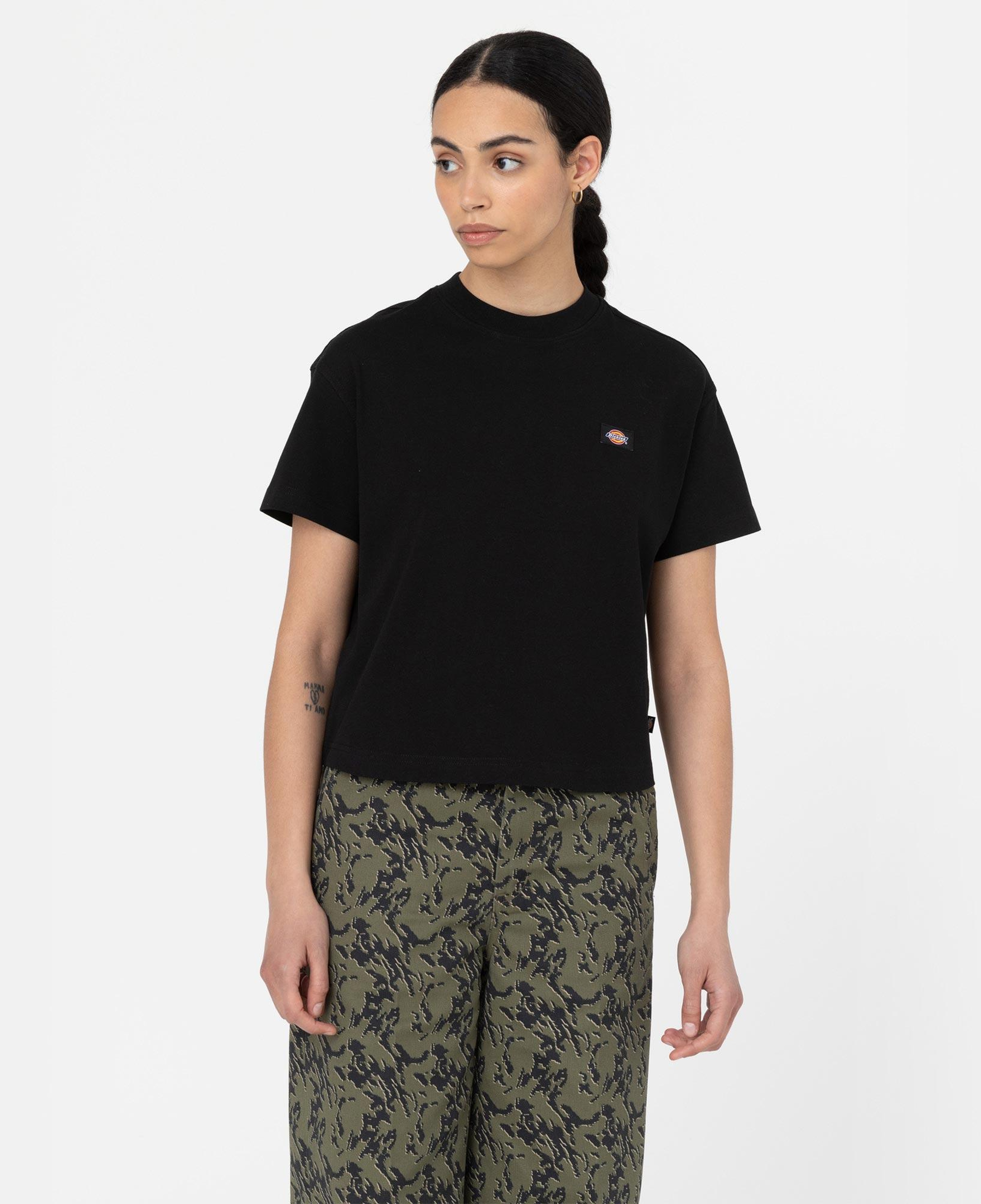 Dickies Oakport Boxy Kadın Siyah T-Shirt