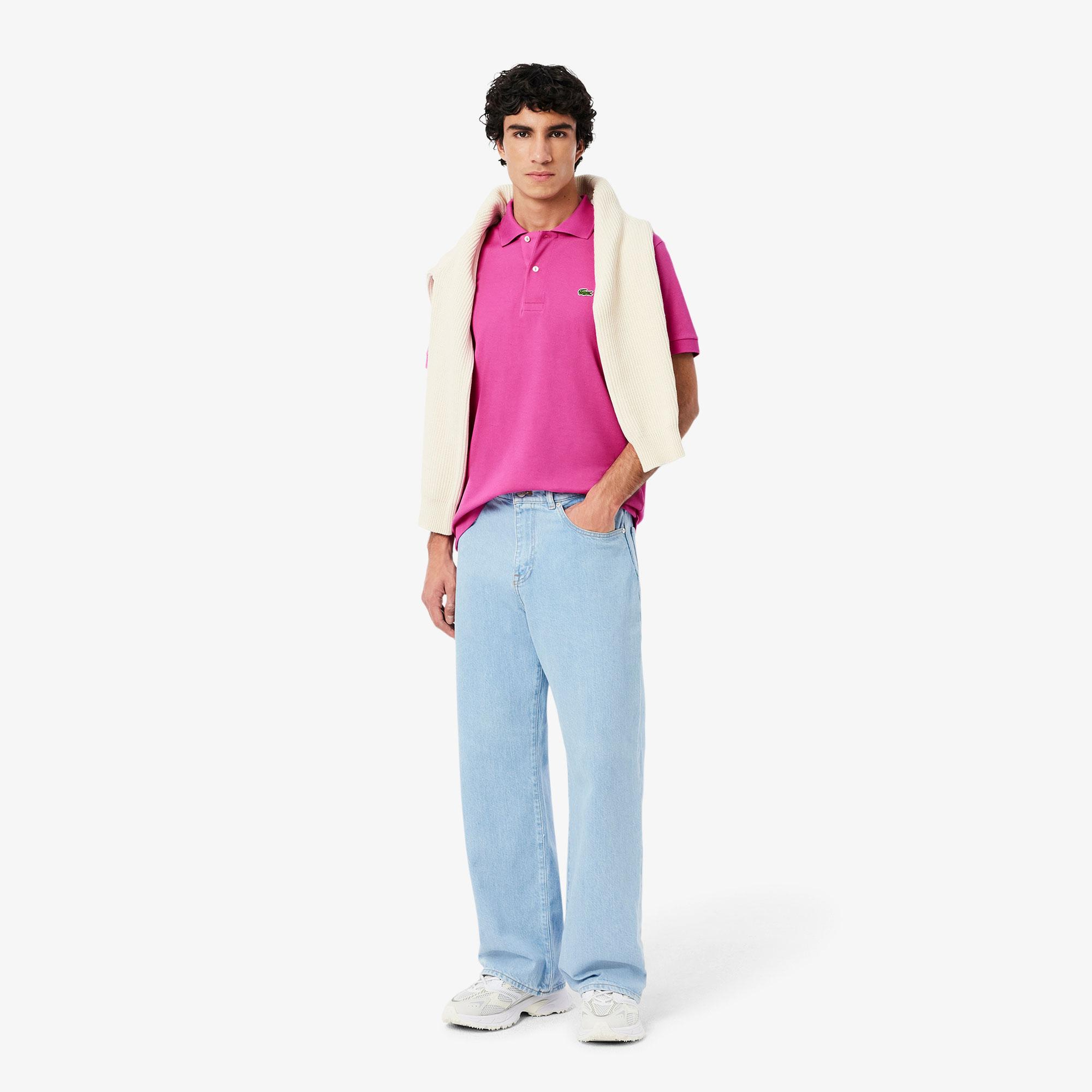 Lacoste L.12.12 Erkek Classic Fit Pembe Polo