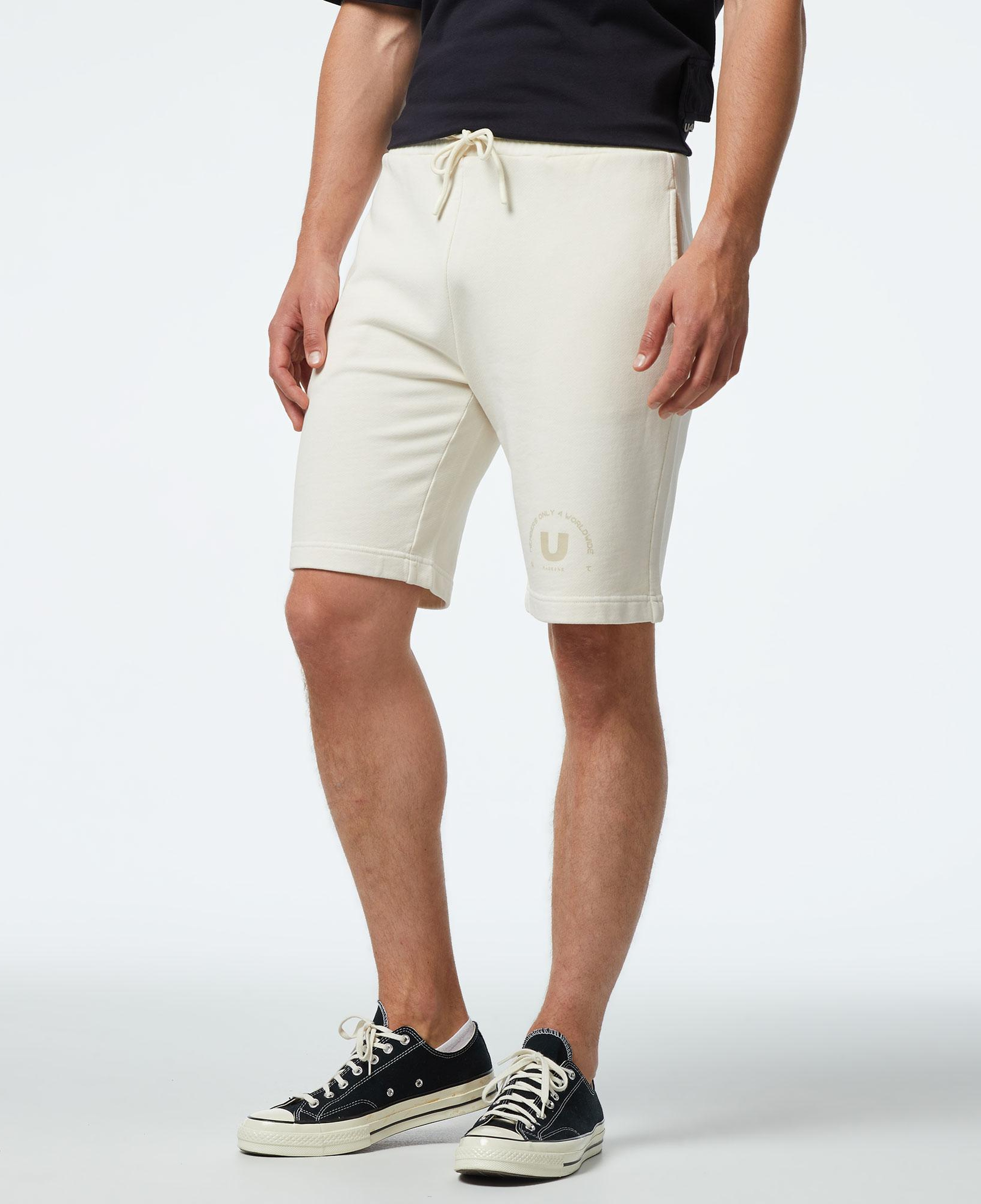 UNITED4 Erkek Krem Şort