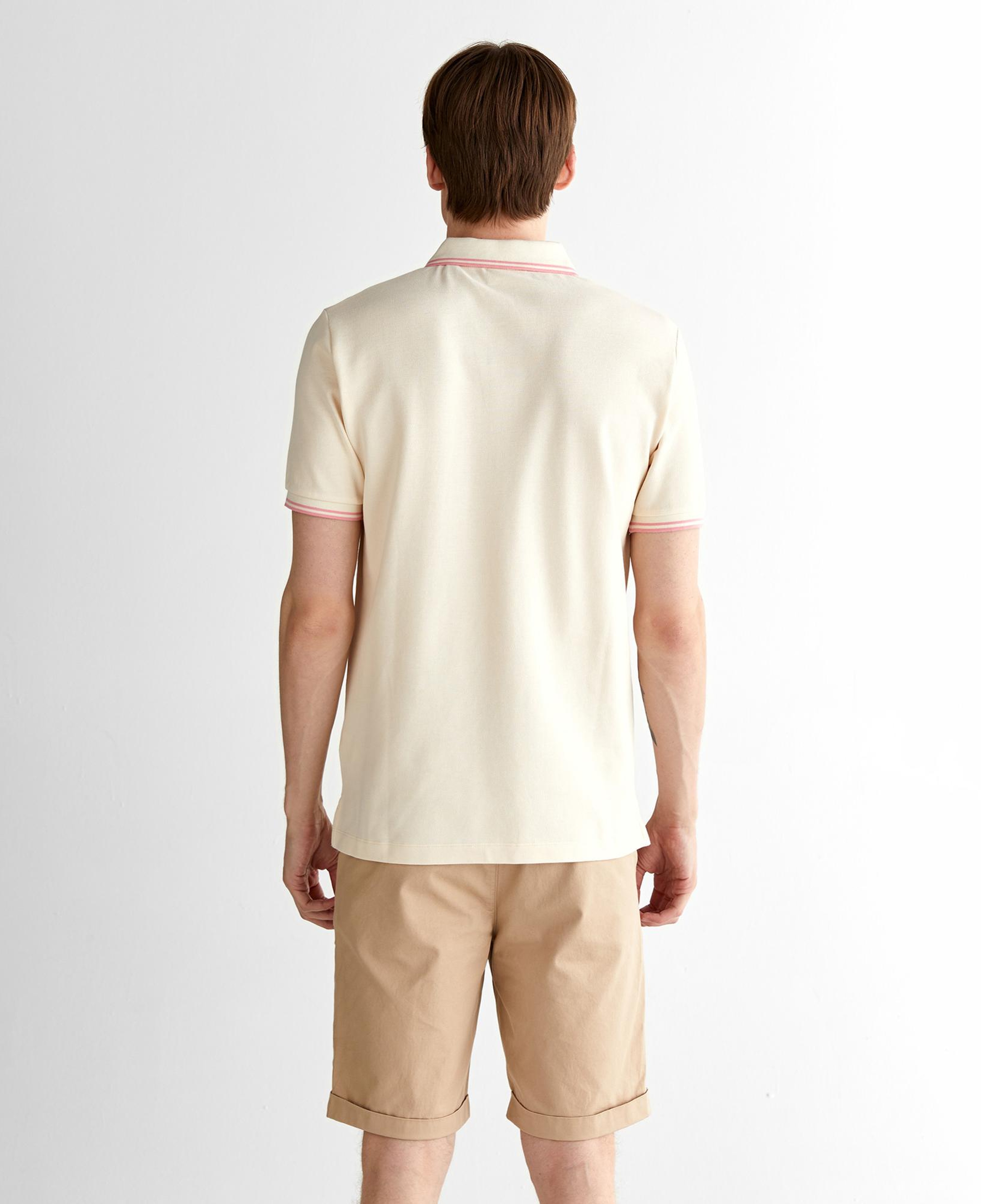 GANT Erkek Krem Regular Fit Polo