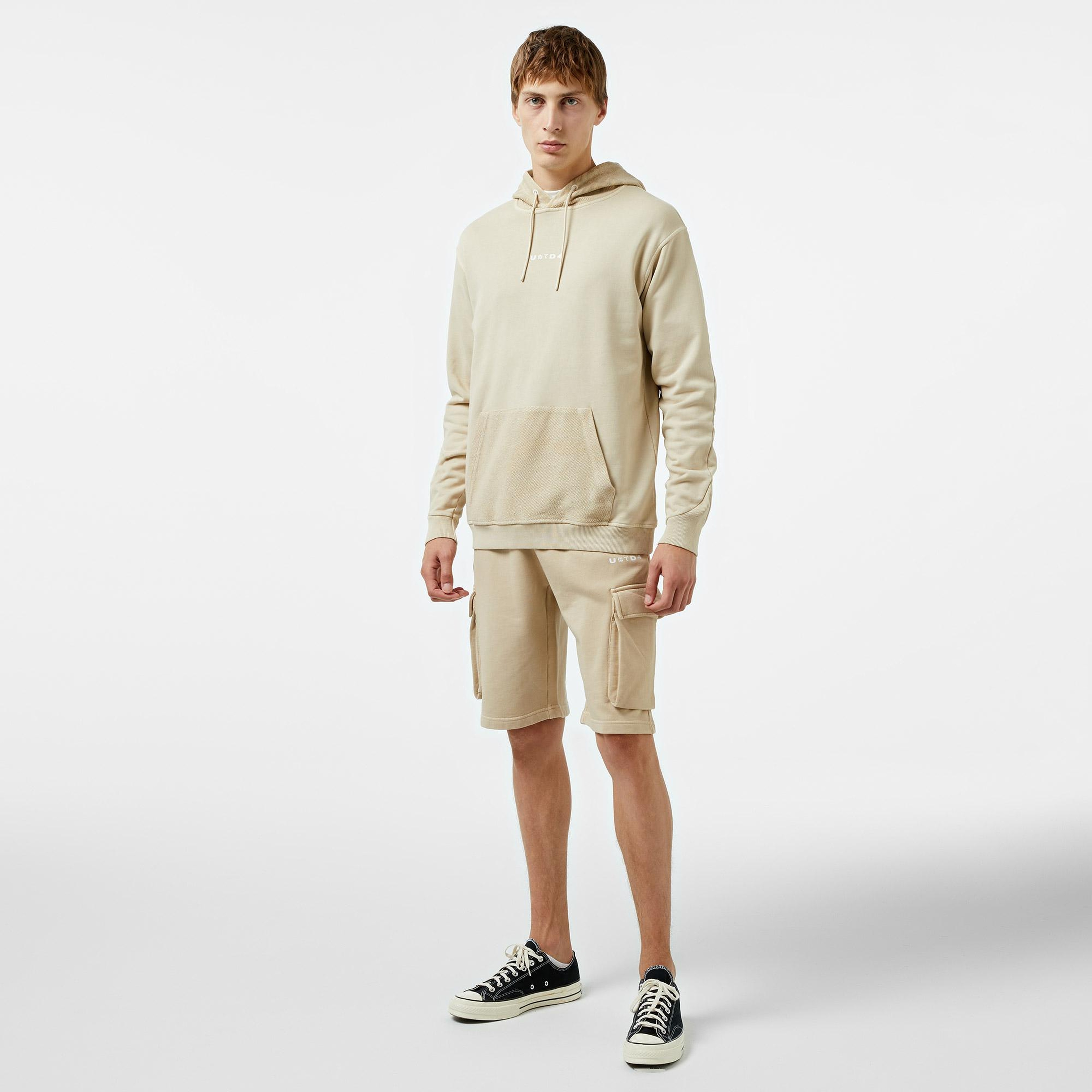 UNITED4 Erkek Krem Sweatshirt