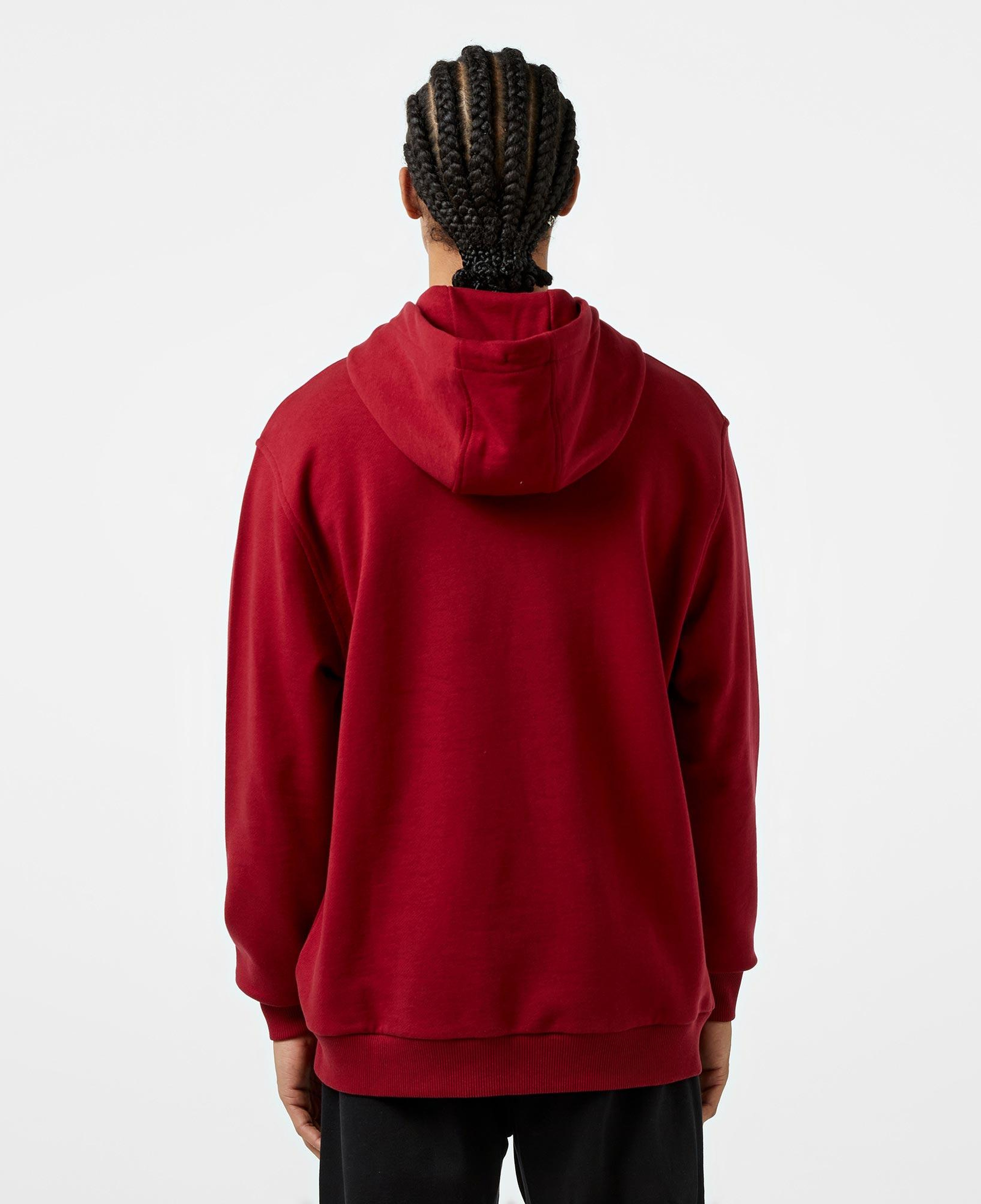 UNITED4 Erkek Bordo Sweatshirt