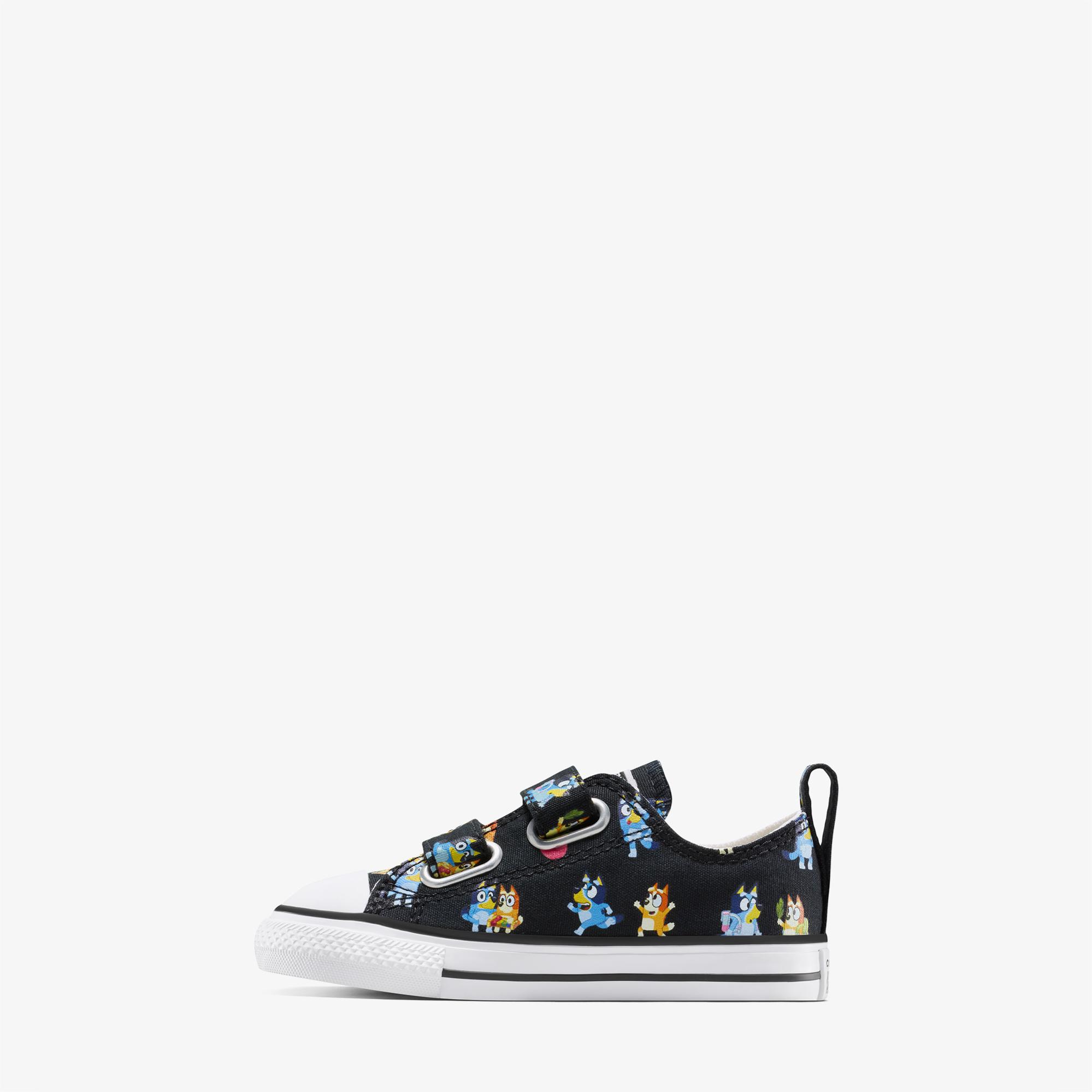 Converse x Bluey Chuck Taylor All Star 2V Bebek Siyah Sneaker