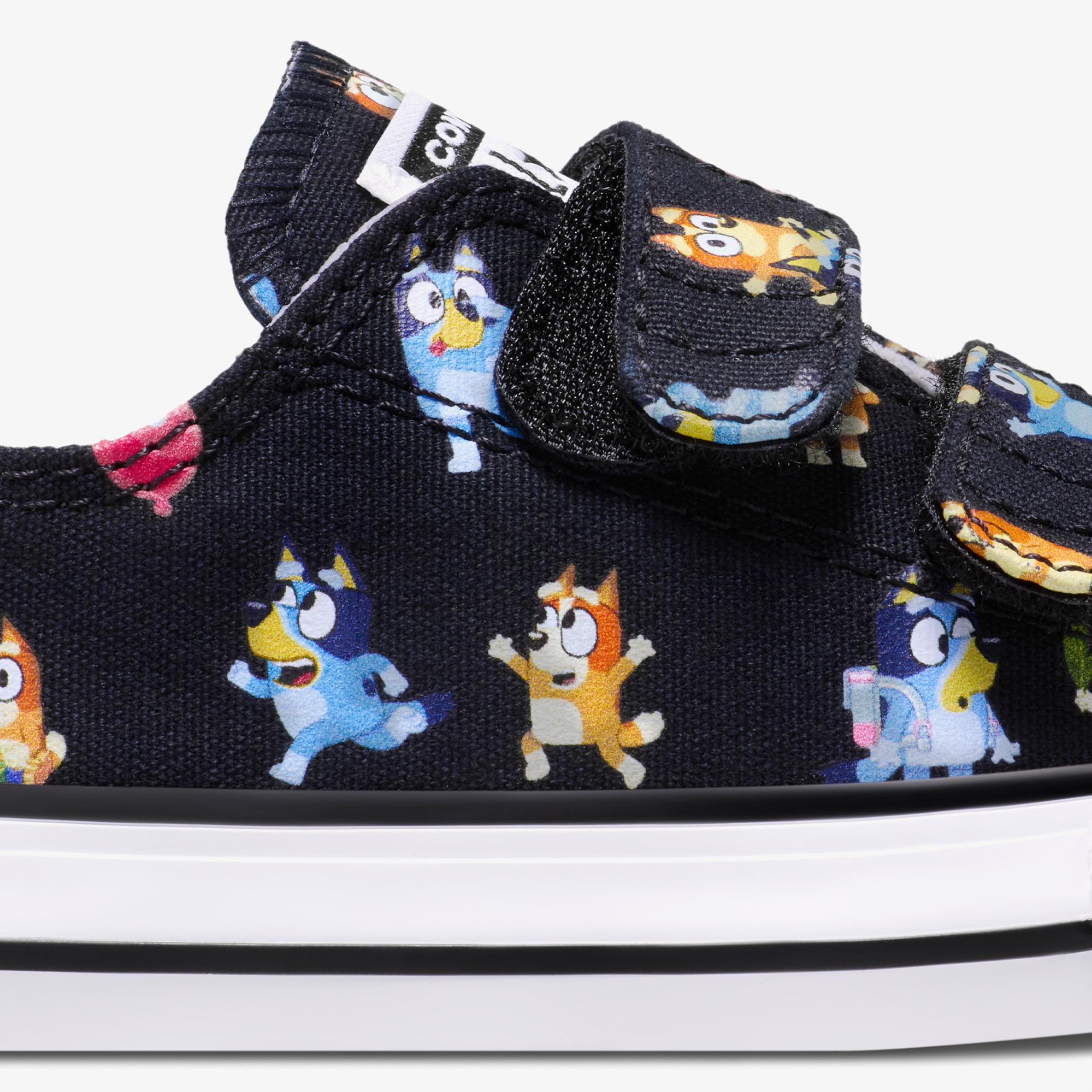 Converse x Bluey Chuck Taylor All Star 2V Bebek Siyah Sneaker