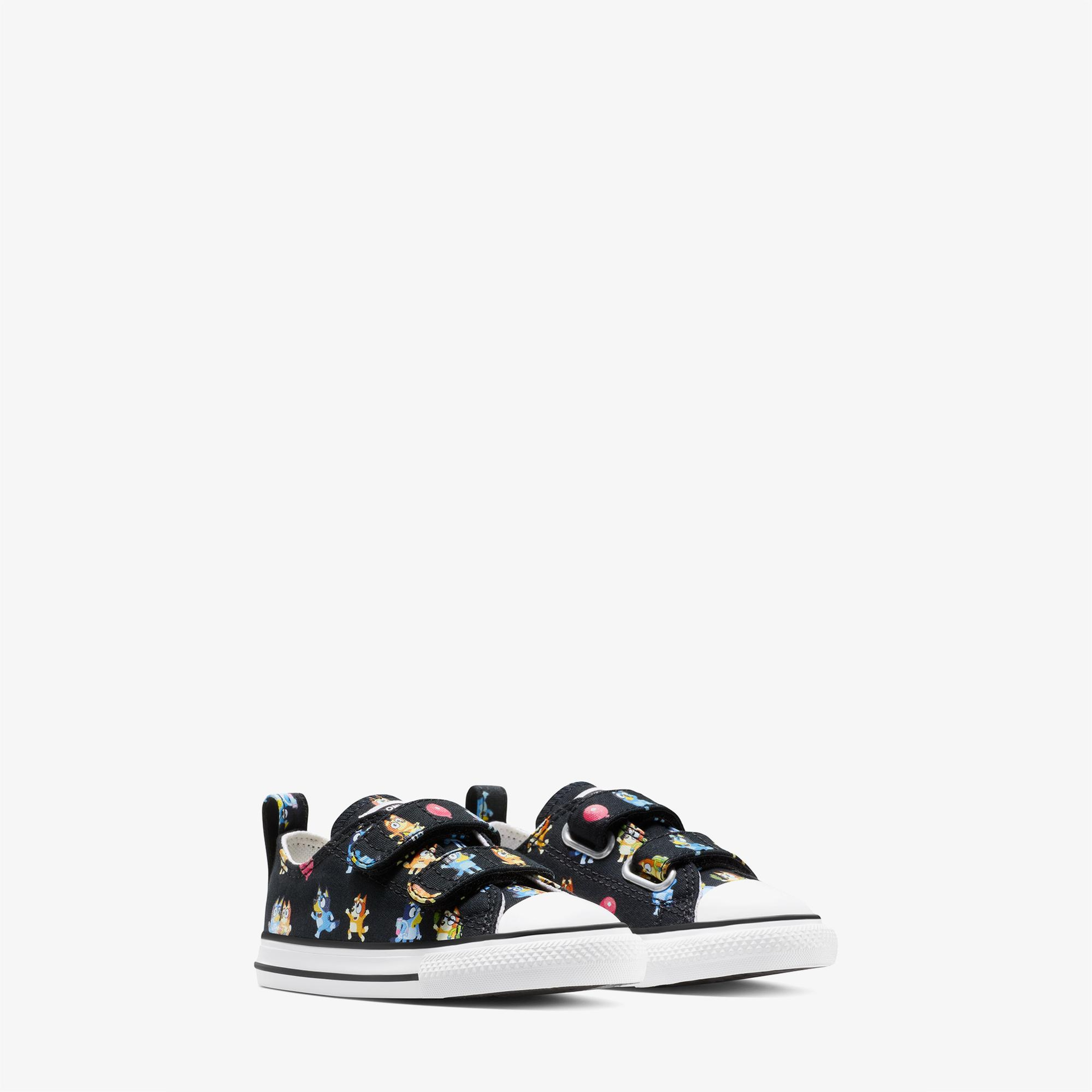 Converse x Bluey Chuck Taylor All Star 2V Bebek Siyah Sneaker