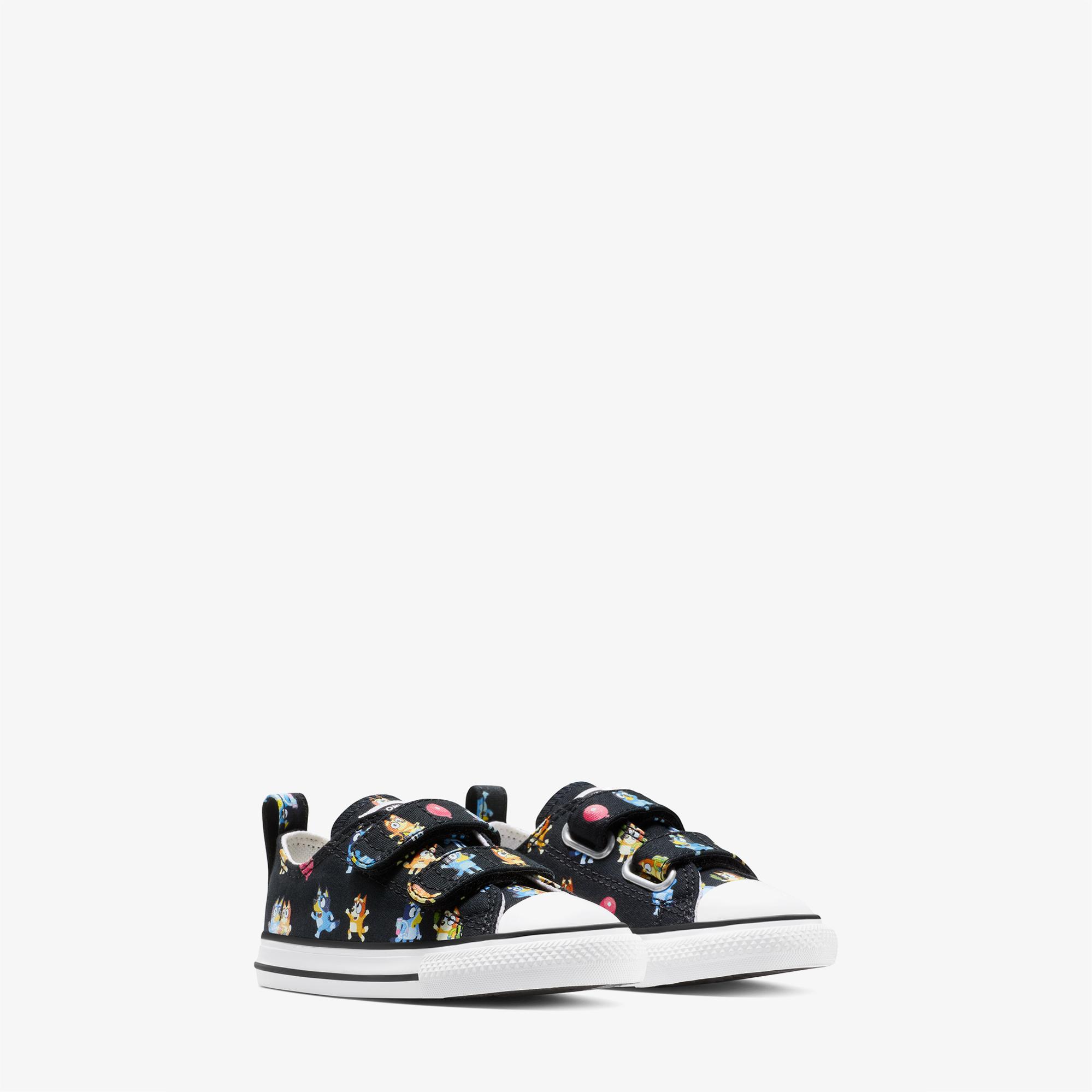 Converse x Bluey Chuck Taylor All Star 2V Bebek Siyah Sneaker