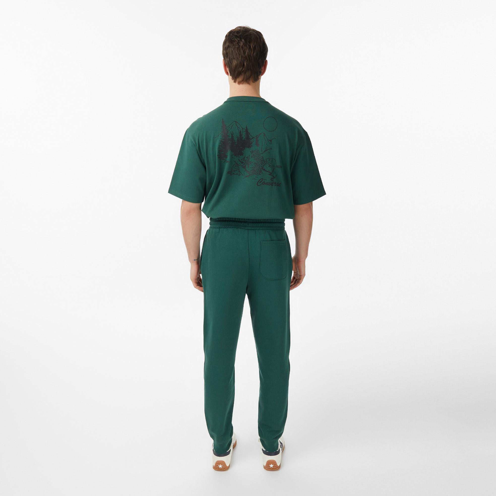 Converse Standard Fit Core Chuck Patch Erkek Yeşil Eşofman Altı