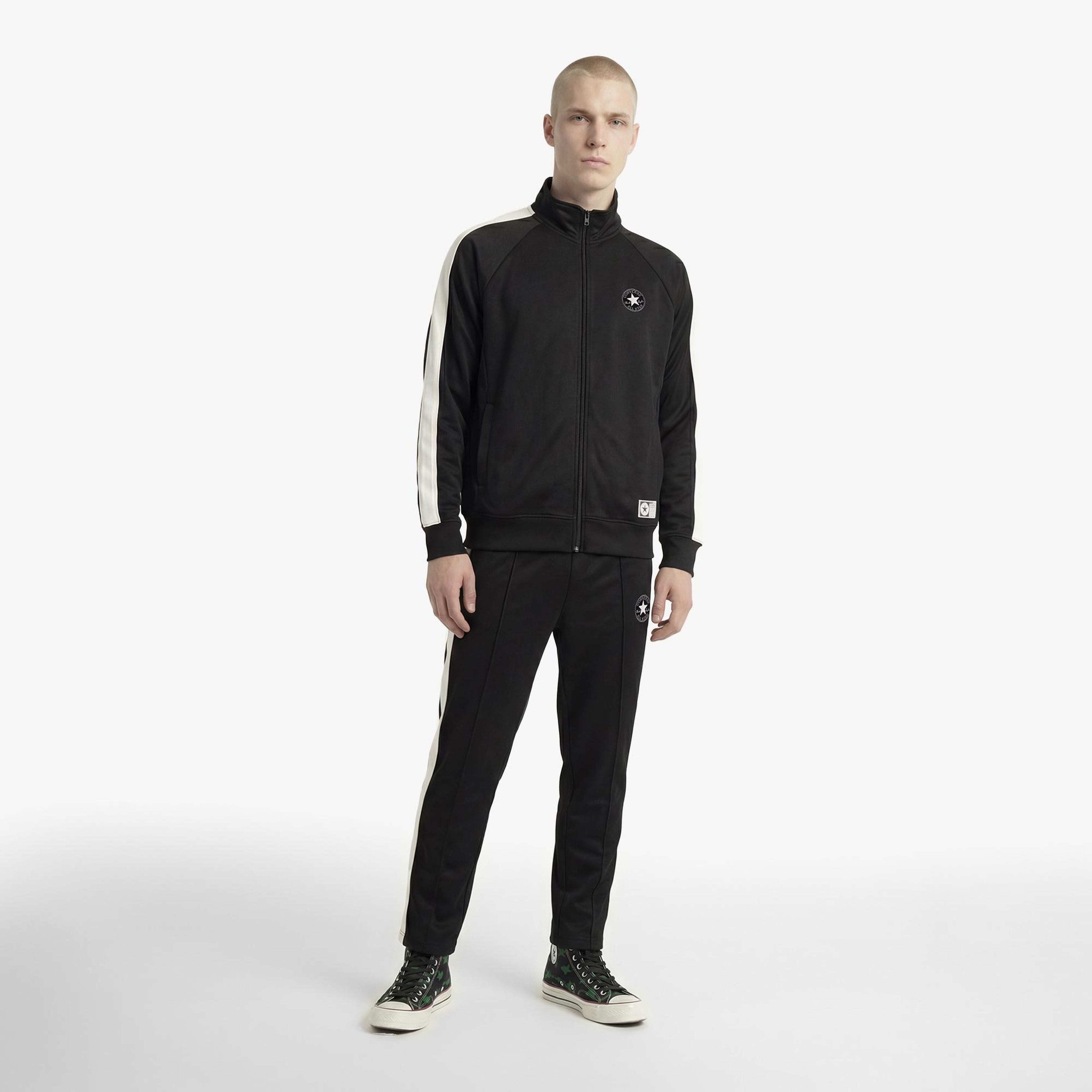 Converse Elastan Knit Erkek Siyah Eşofman Altı