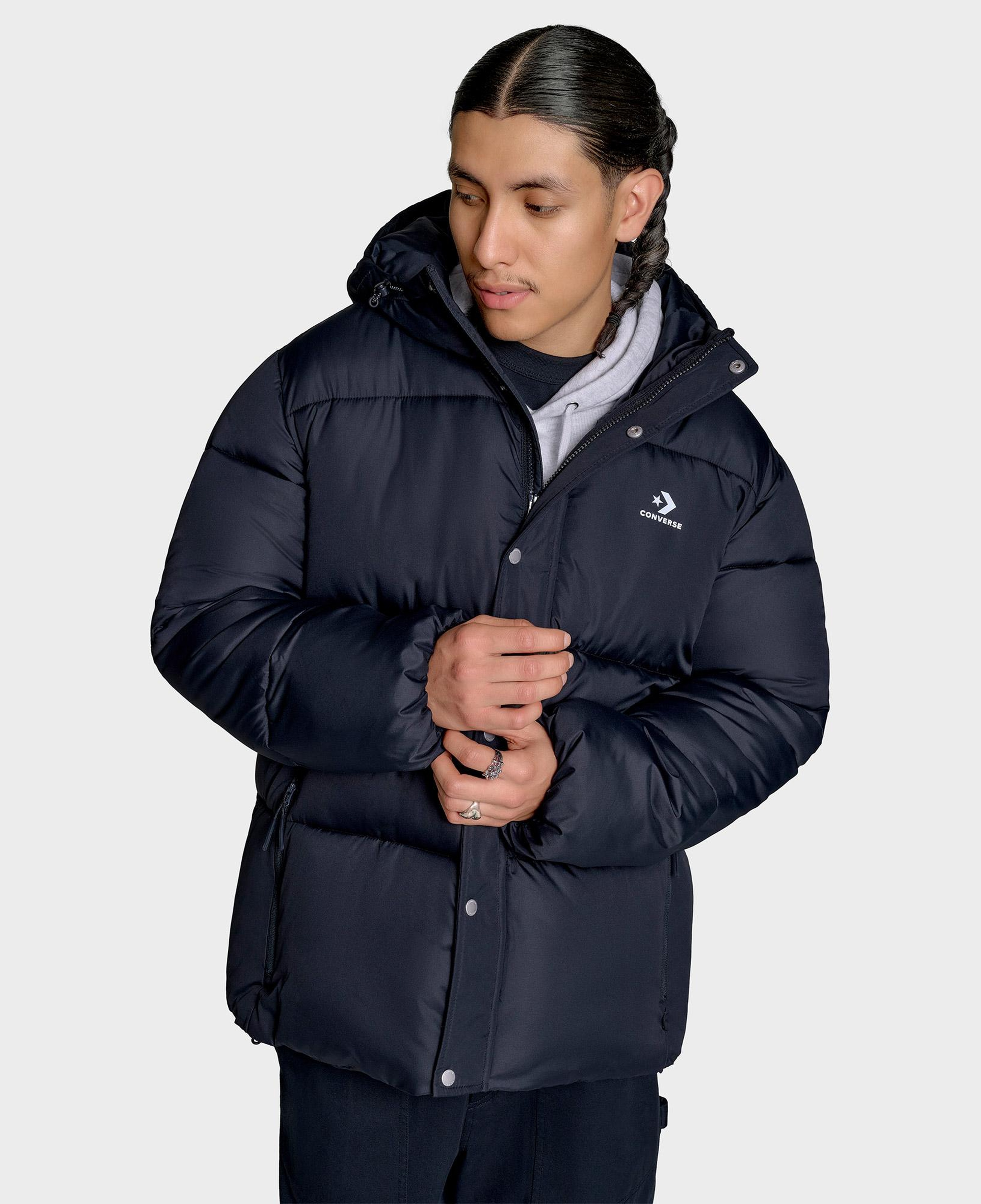 Converse Erkek Siyah Şişme Mont