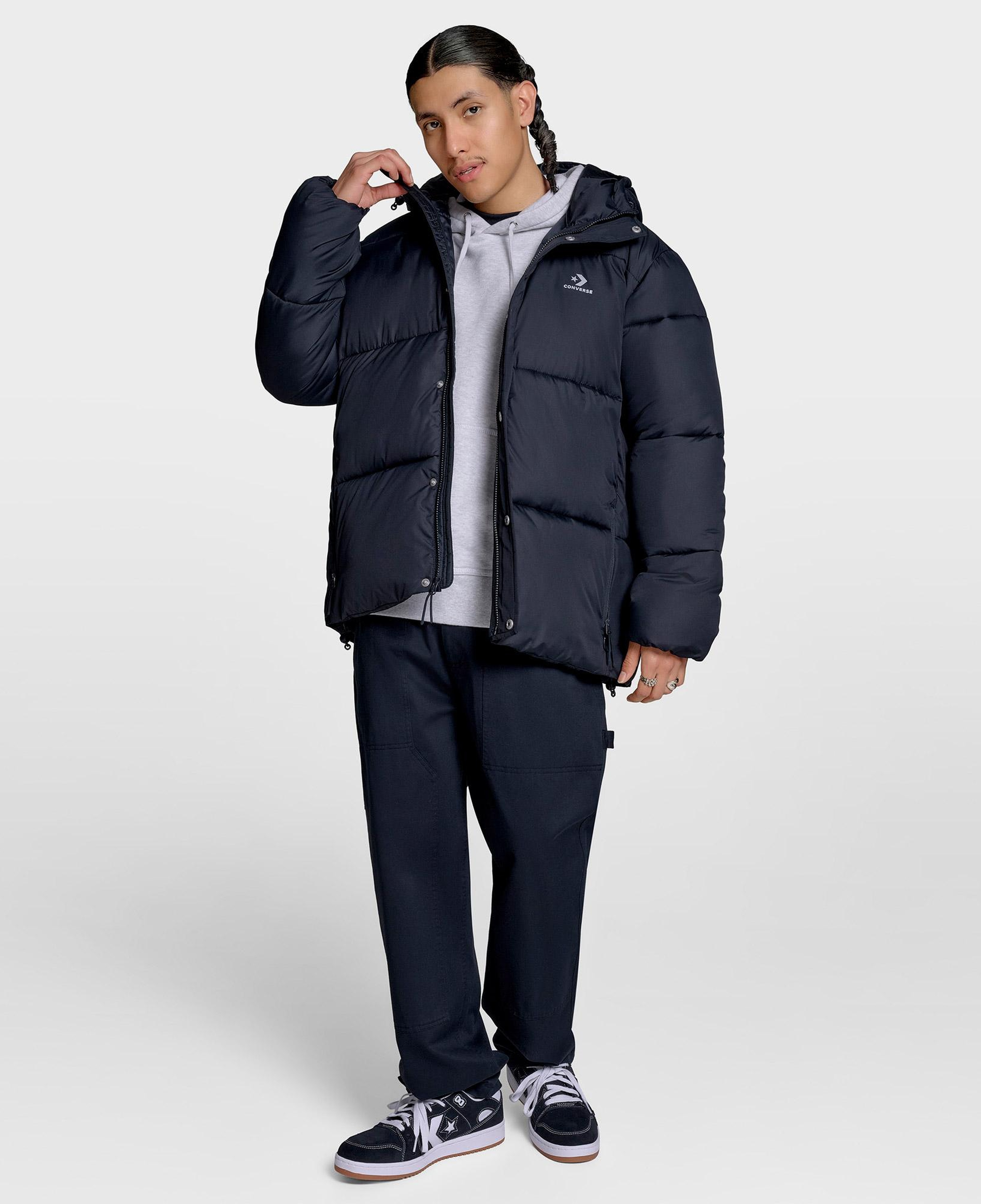 Converse Erkek Siyah Şişme Mont