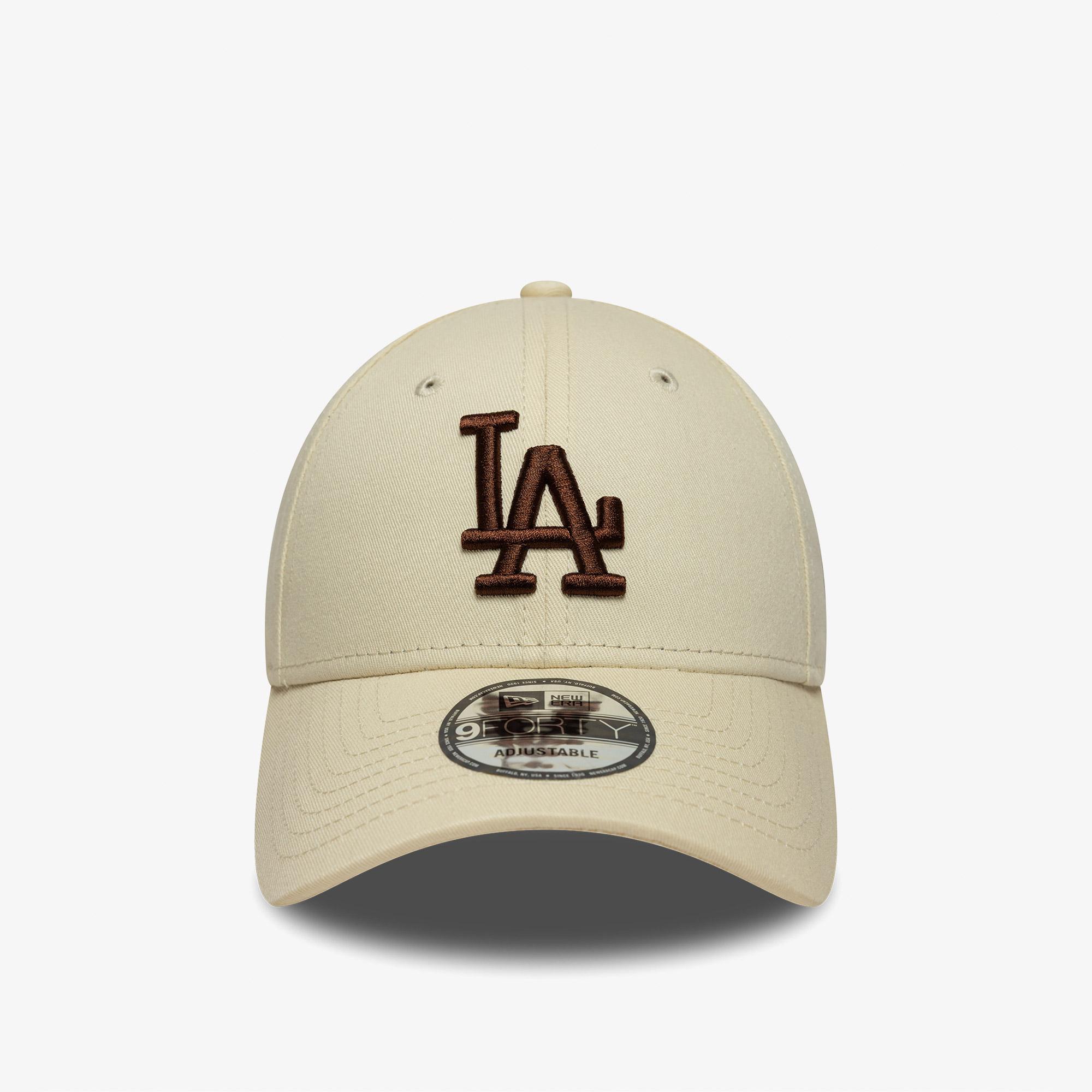 New Era LA Dodgers MLB League Essential 9FORTY Unisex Bej Şapka
