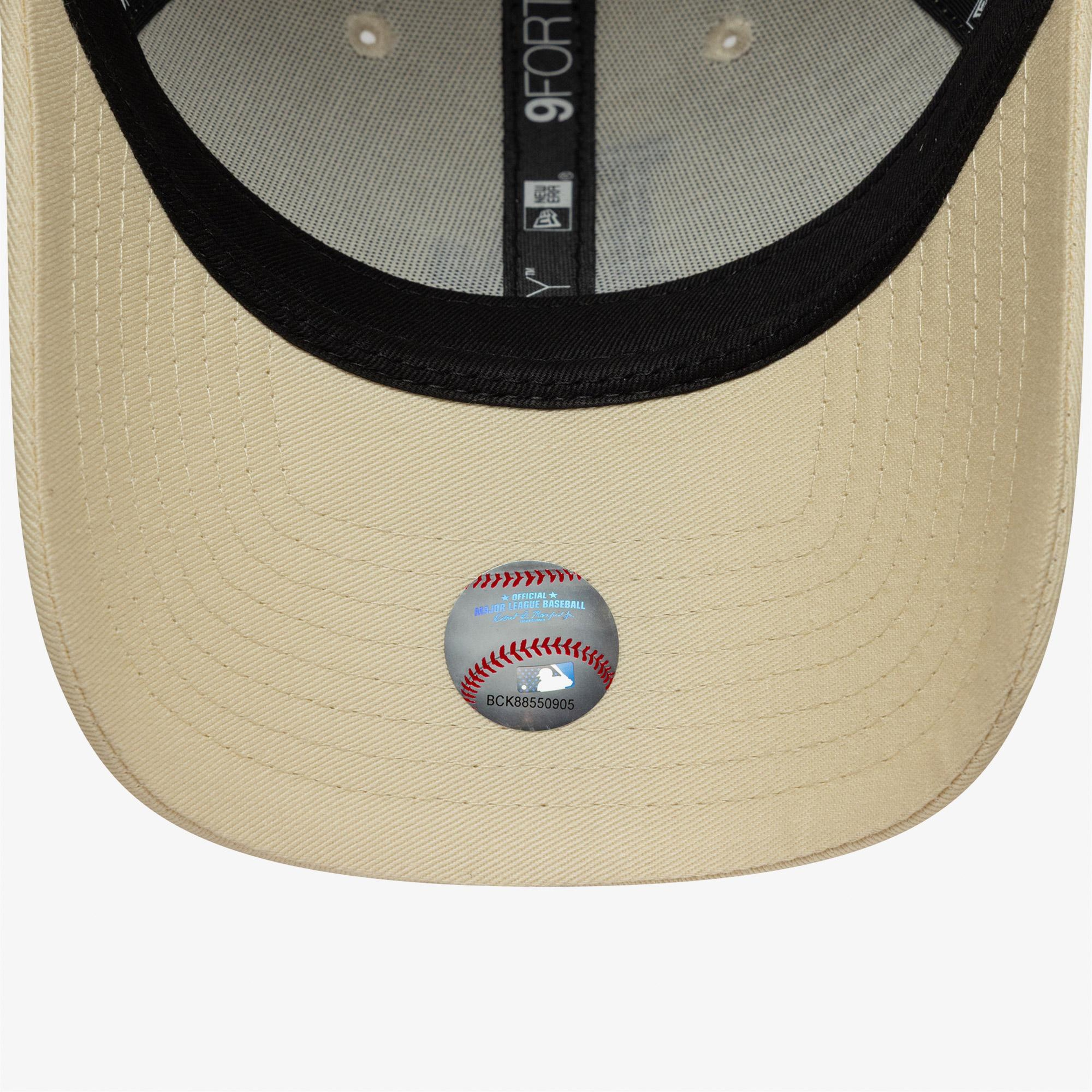 New Era LA Dodgers MLB League Essential 9FORTY Unisex Bej Şapka