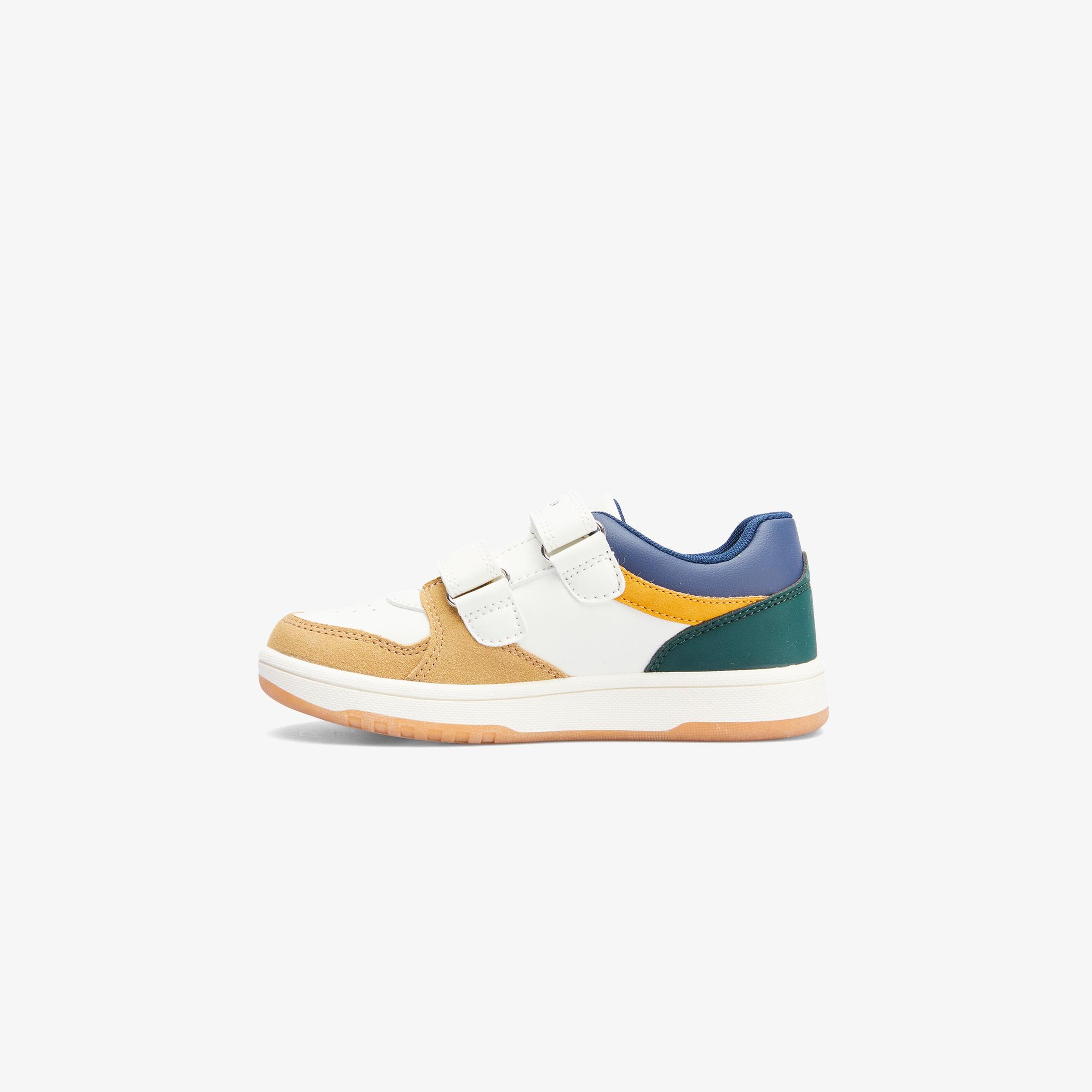 Tommy Hilfiger Flag Low Cut Velcro Çocuk Beyaz Spor Ayakkabı