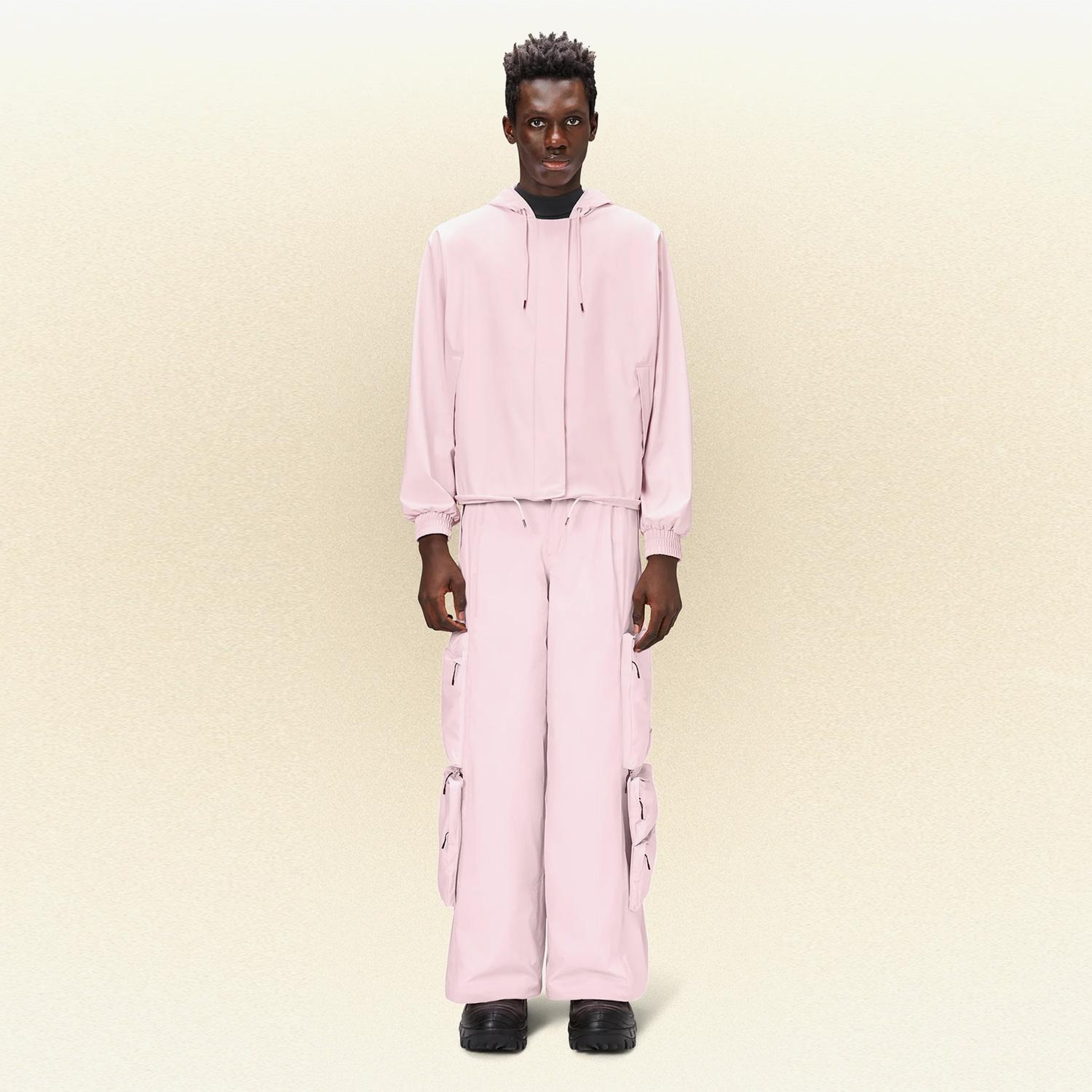 Rains String W3 Unisex Pembe Yağmurluk