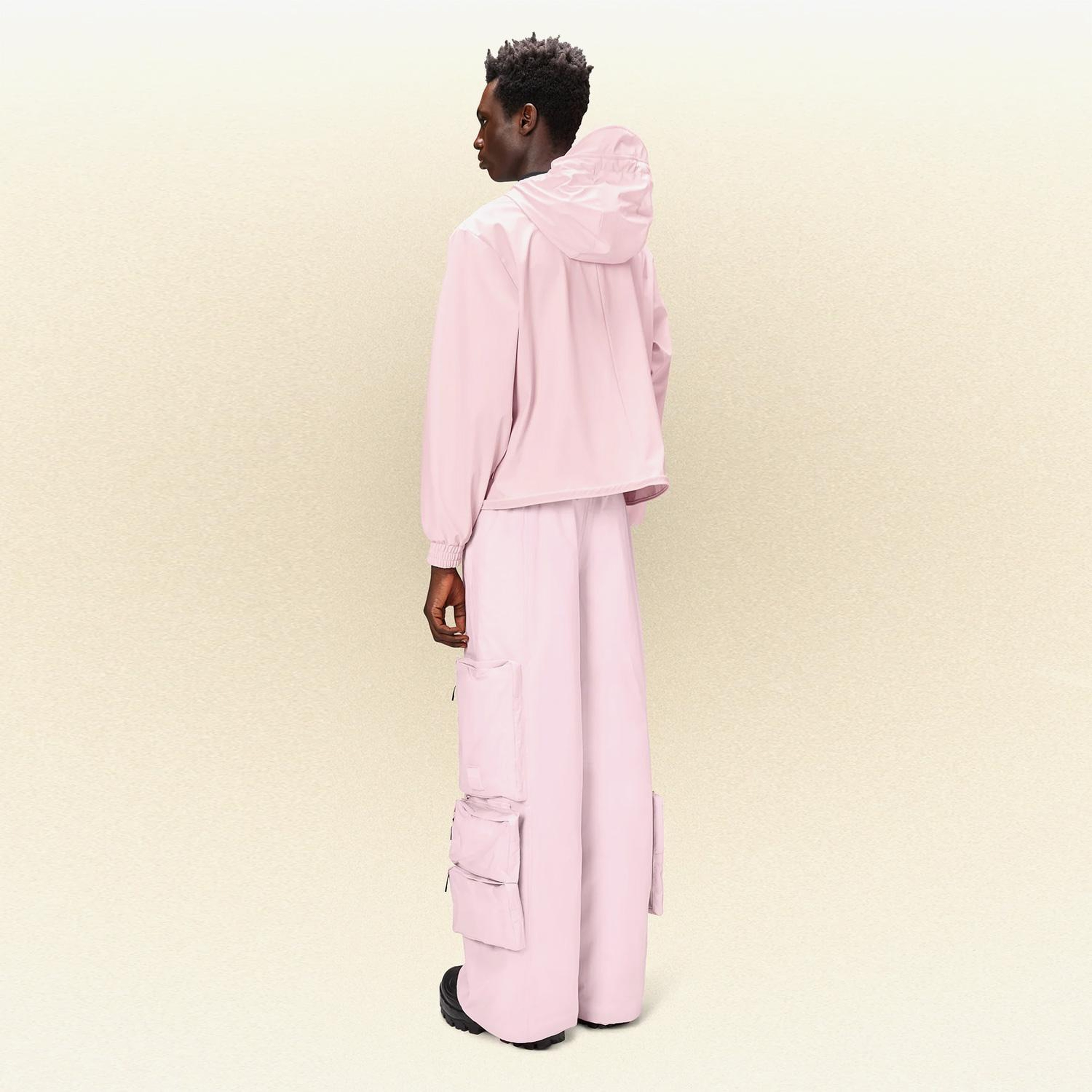 Rains String W3 Unisex Pembe Yağmurluk