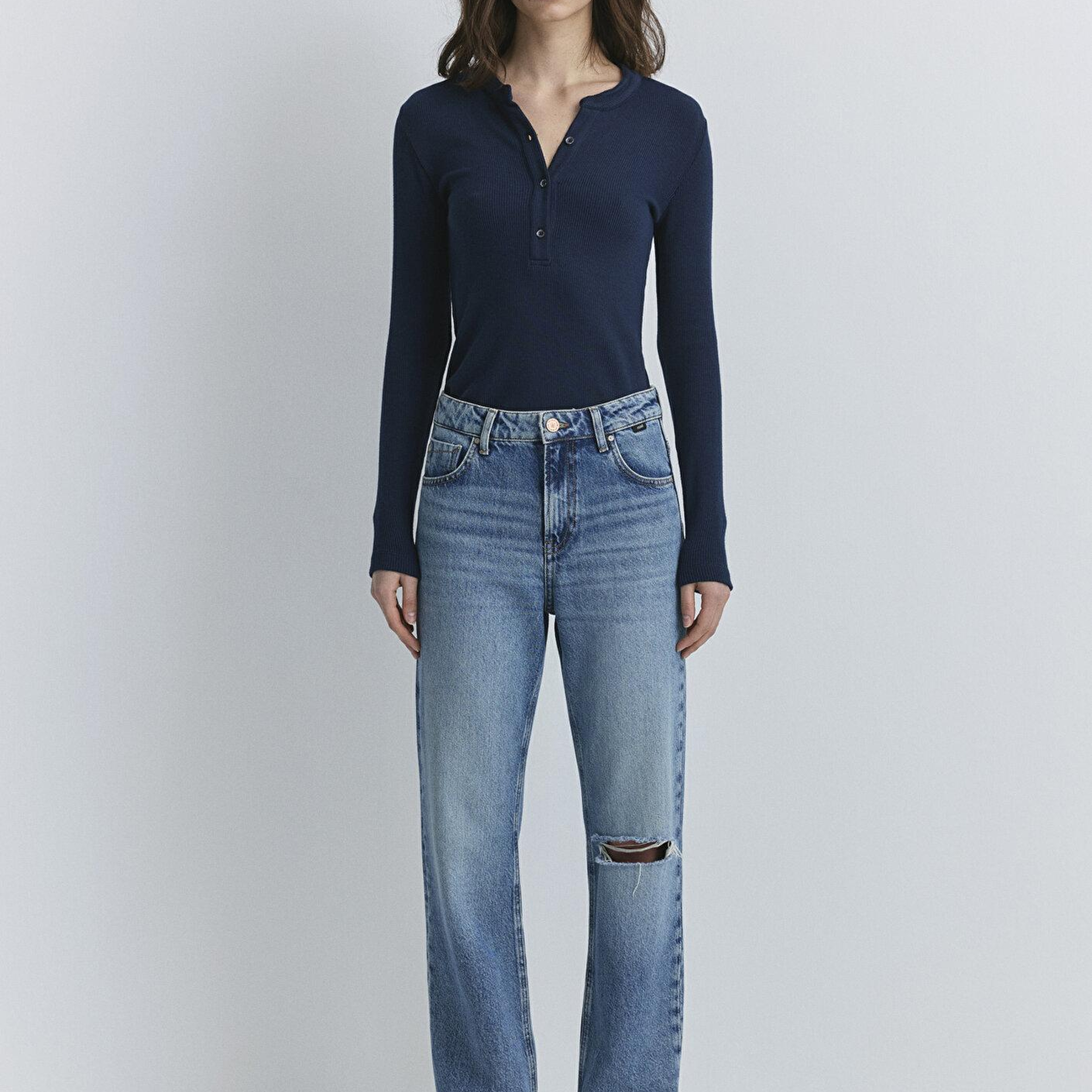 Mavi Barcelona Kolej Indigo Mavisi Jean Pantolon 101047-89197