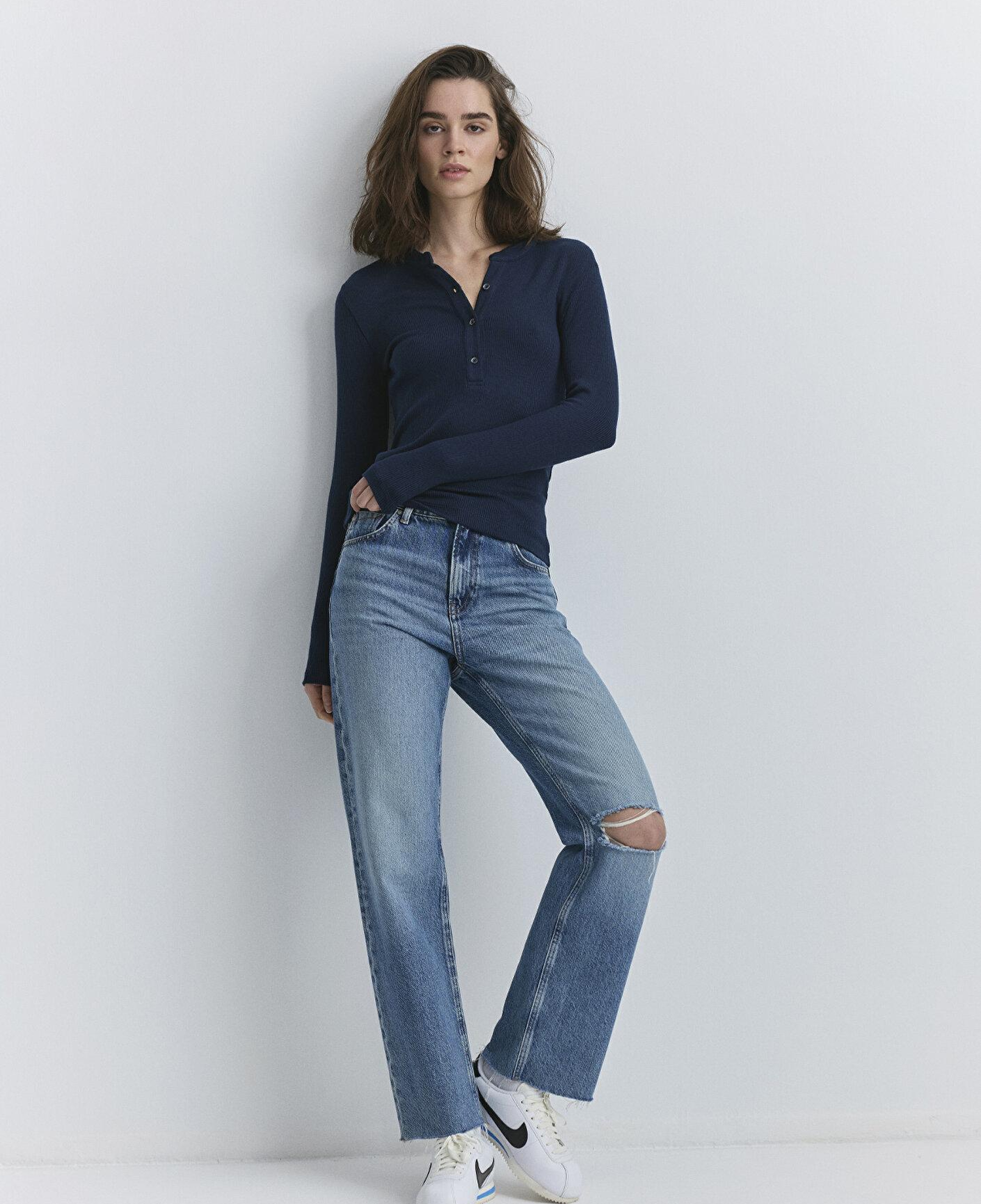 Mavi Barcelona Kolej Indigo Mavisi Jean Pantolon 101047-89197