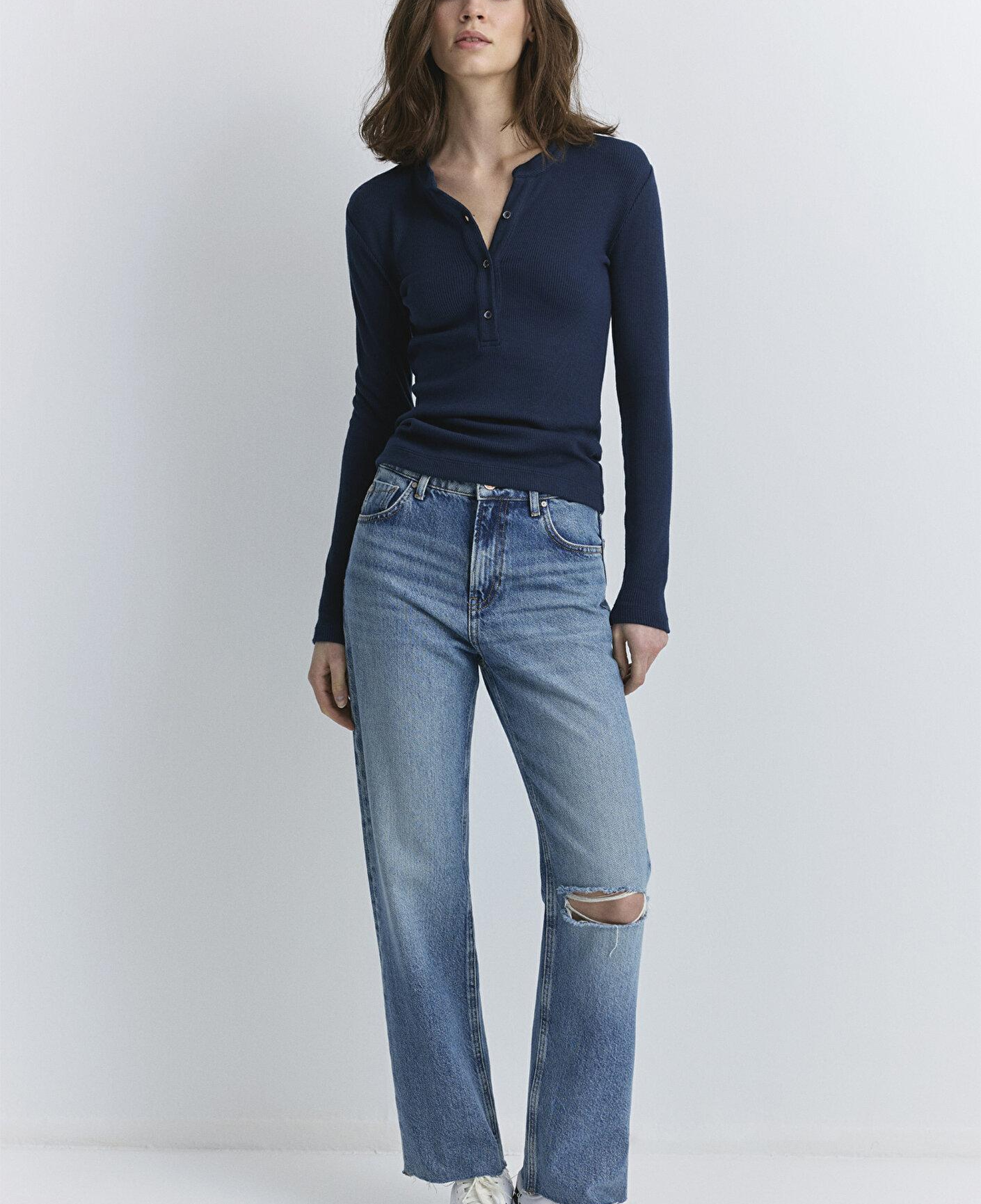 Mavi Barcelona Kolej Indigo Mavisi Jean Pantolon 101047-89197