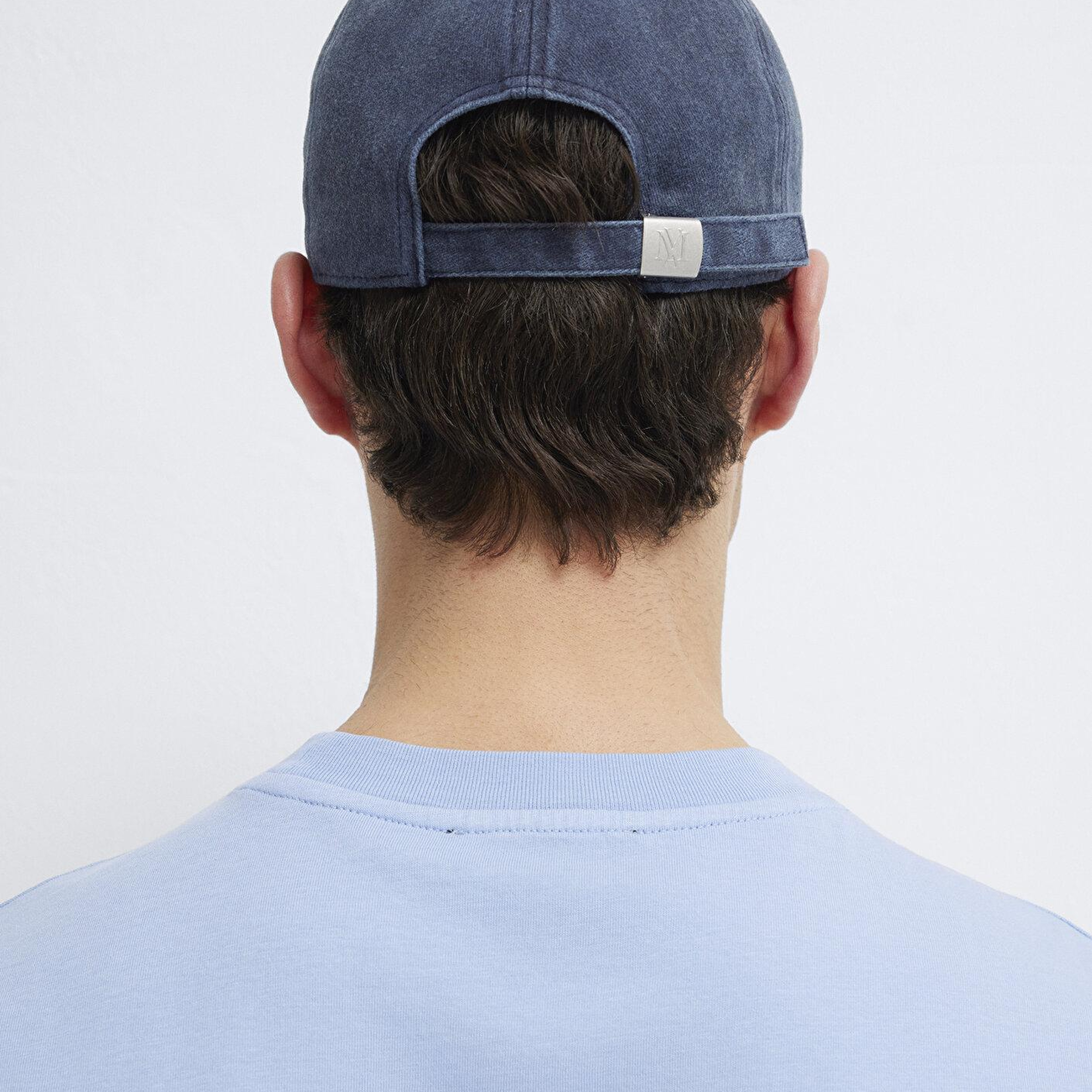 Mavi M Logo Detaylı Mavi Şapka 0911156-70834