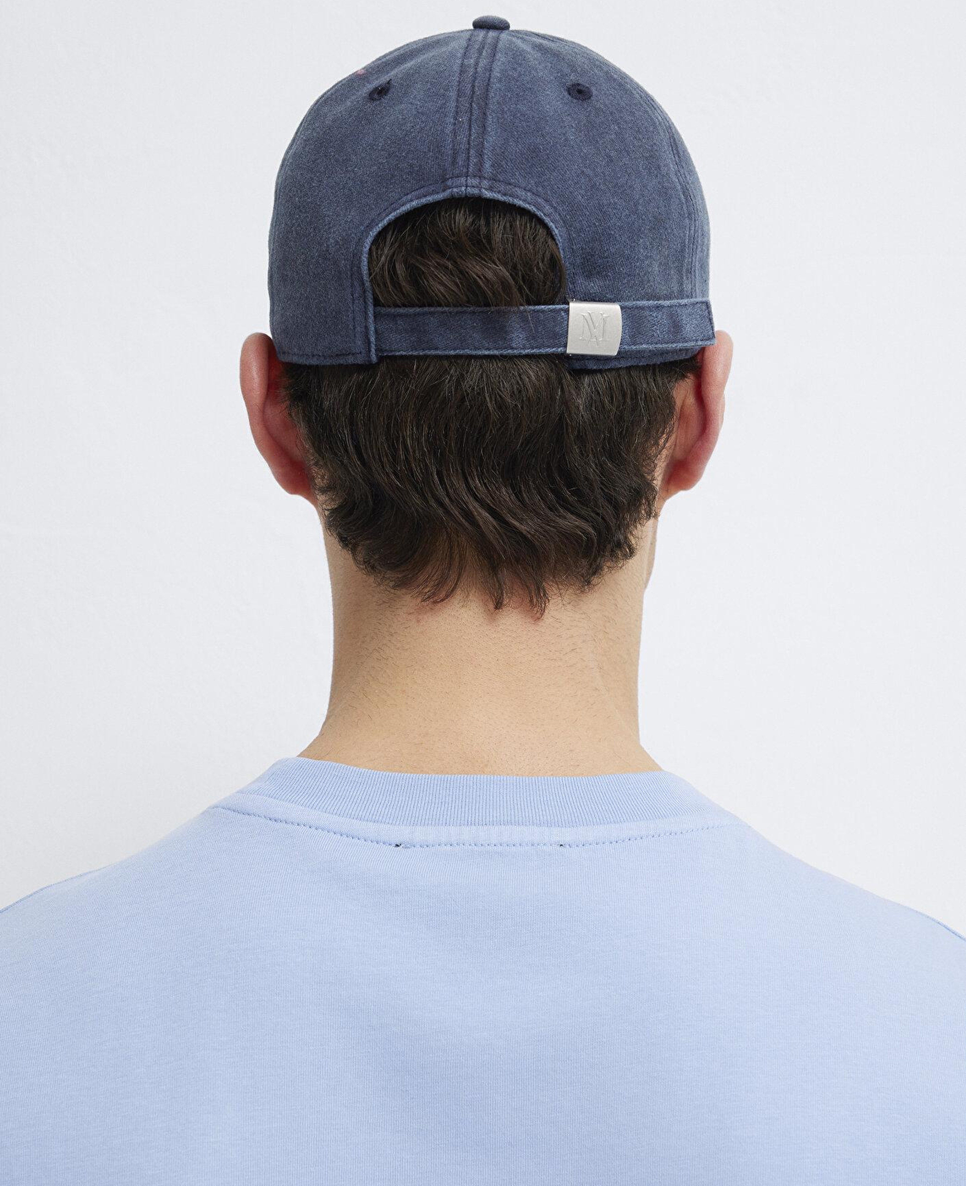 Mavi M Logo Detaylı Mavi Şapka 0911156-70834