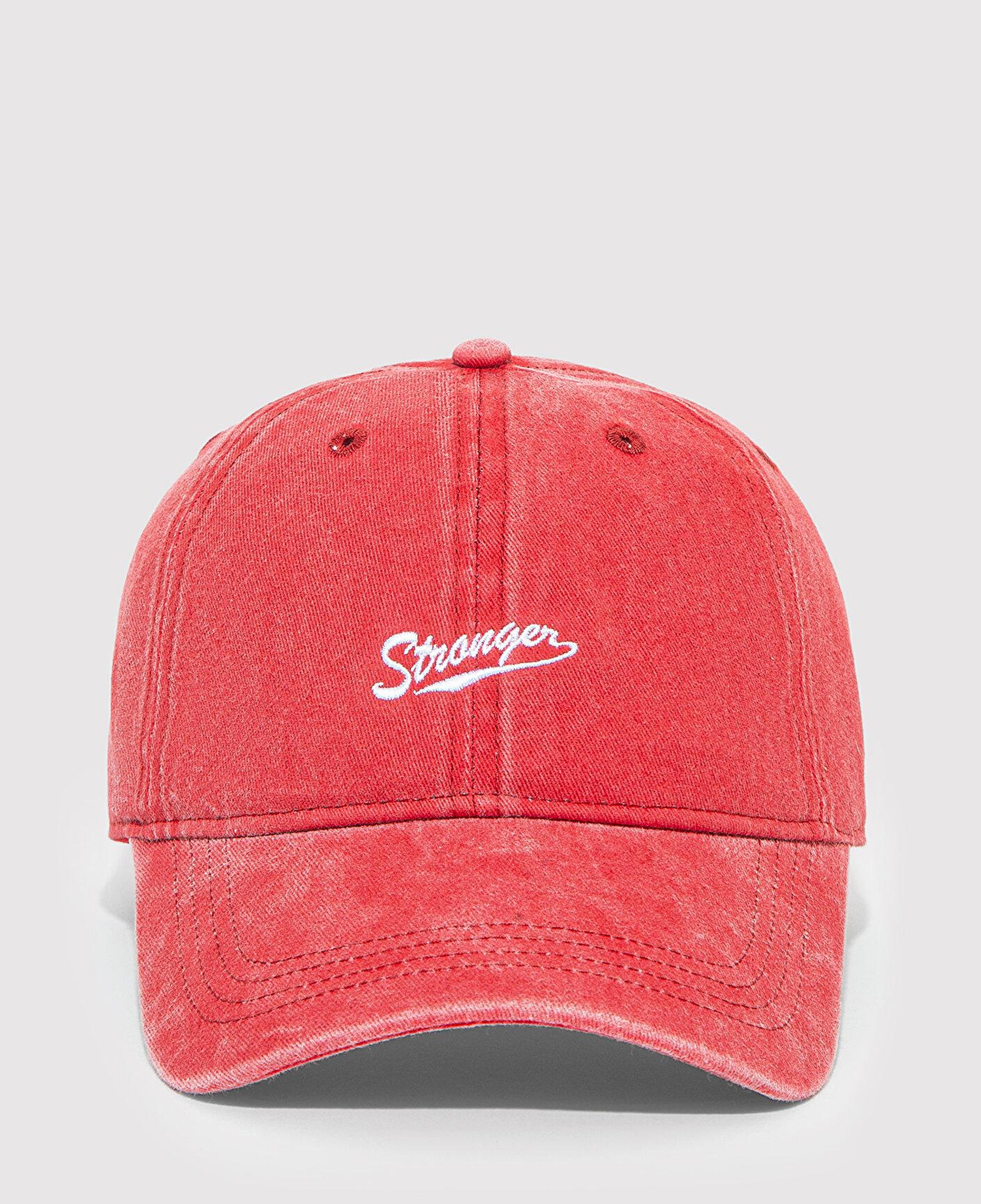 Mavi Nakışlı Kırmızı Şapka 0911884-32421