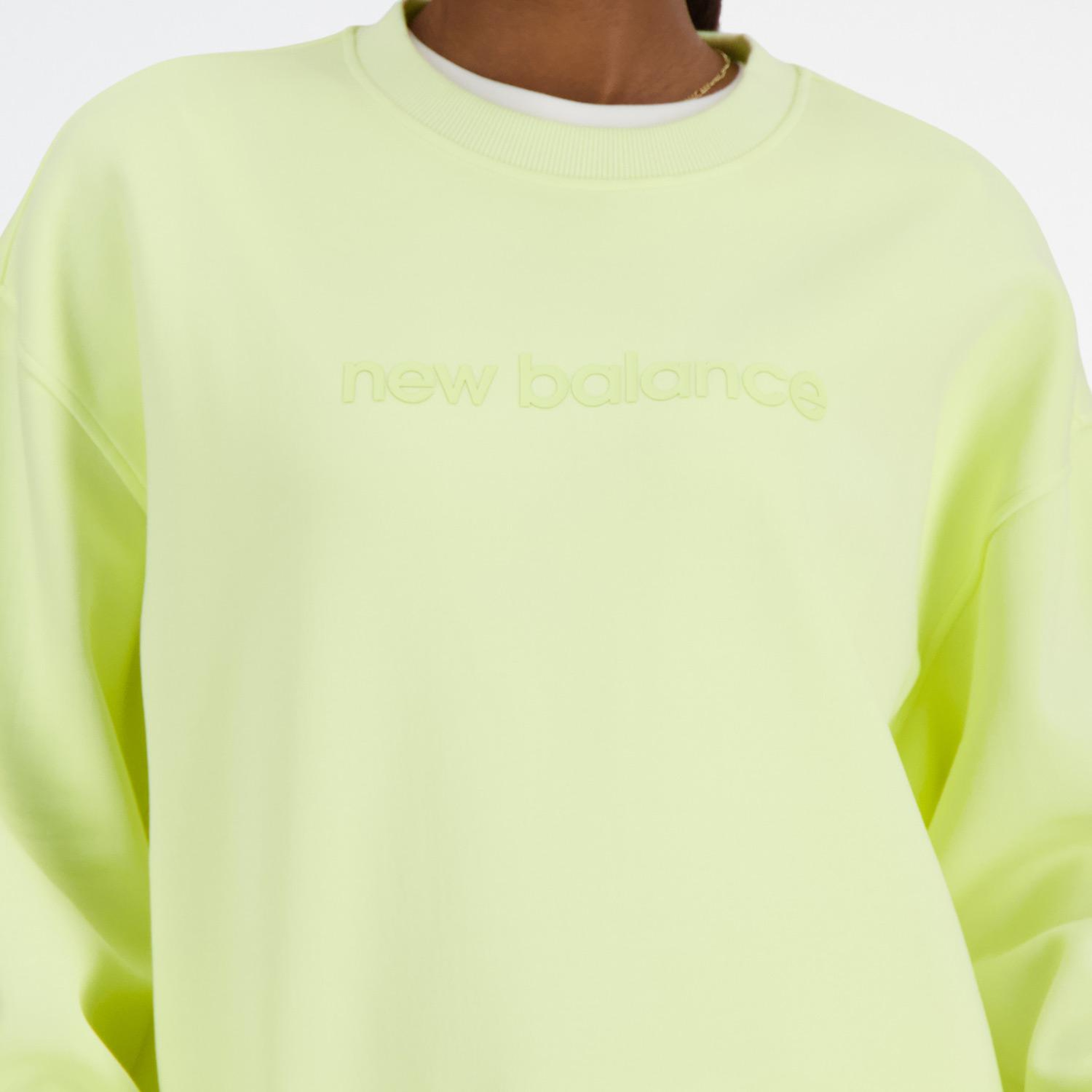 New Balance Hyper Density Triple Knit Crew Kadın Sweatshirt