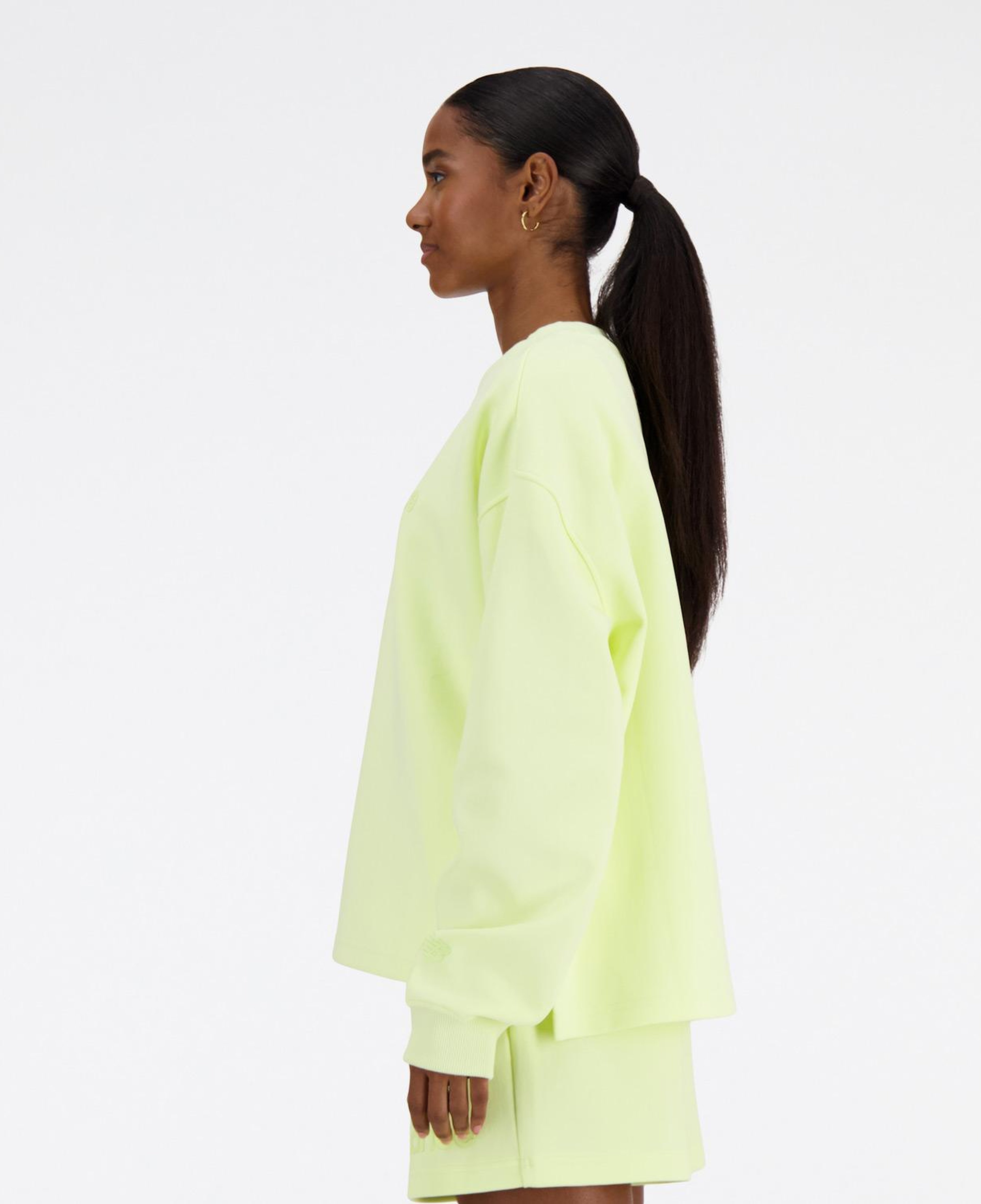 New Balance Hyper Density Triple Knit Crew Kadın Sweatshirt