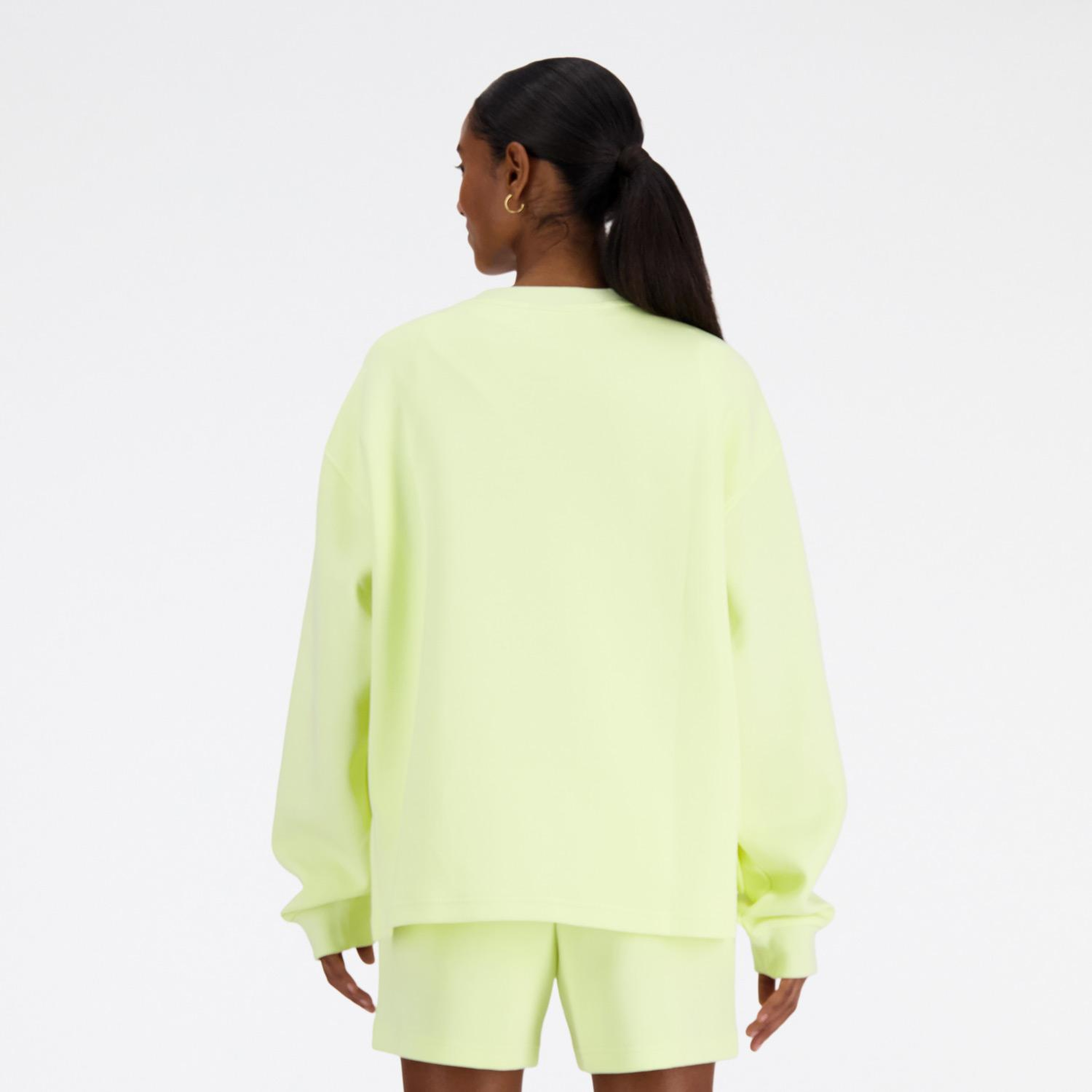 New Balance Hyper Density Triple Knit Crew Kadın Sweatshirt
