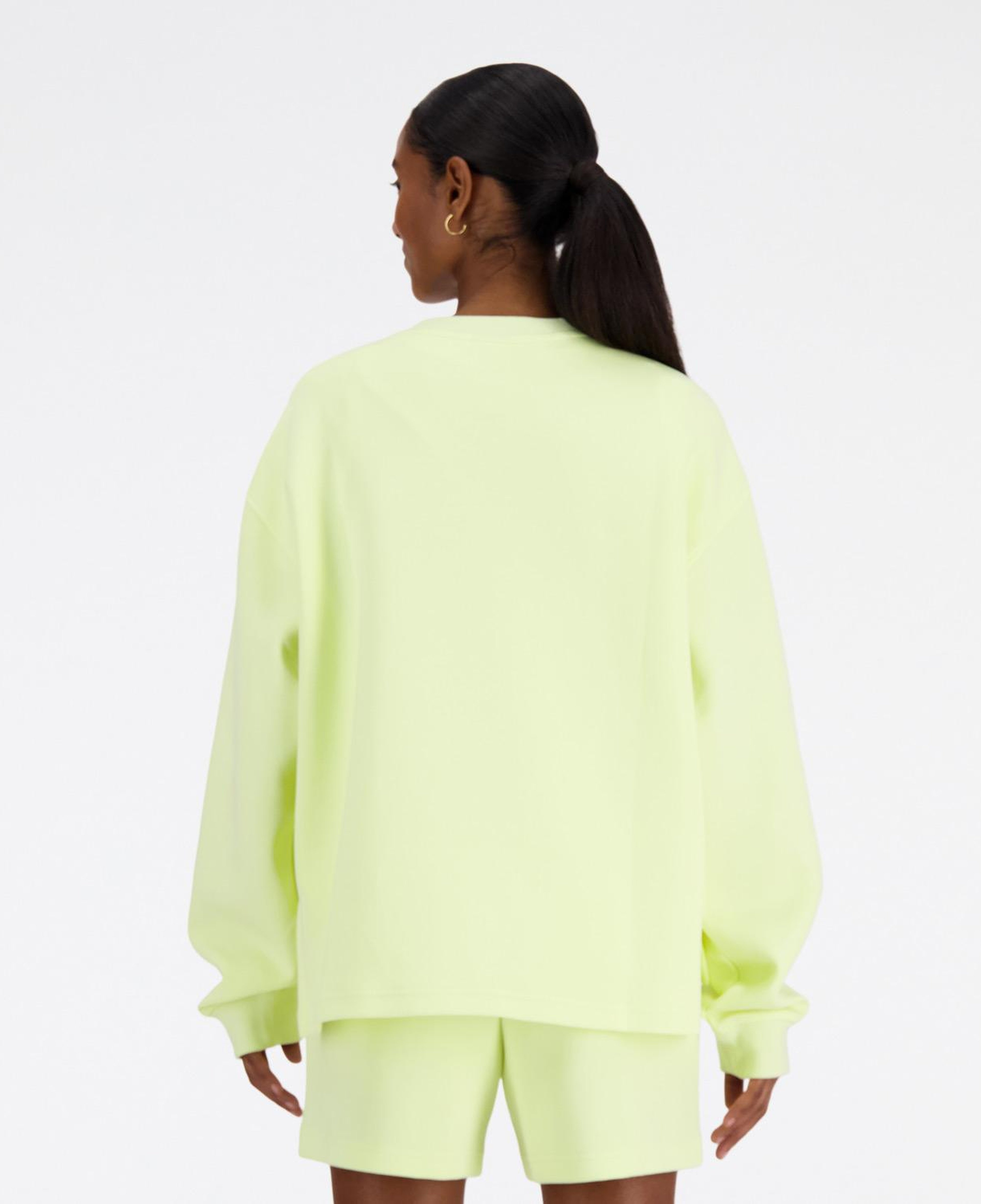 New Balance Hyper Density Triple Knit Crew Kadın Sweatshirt