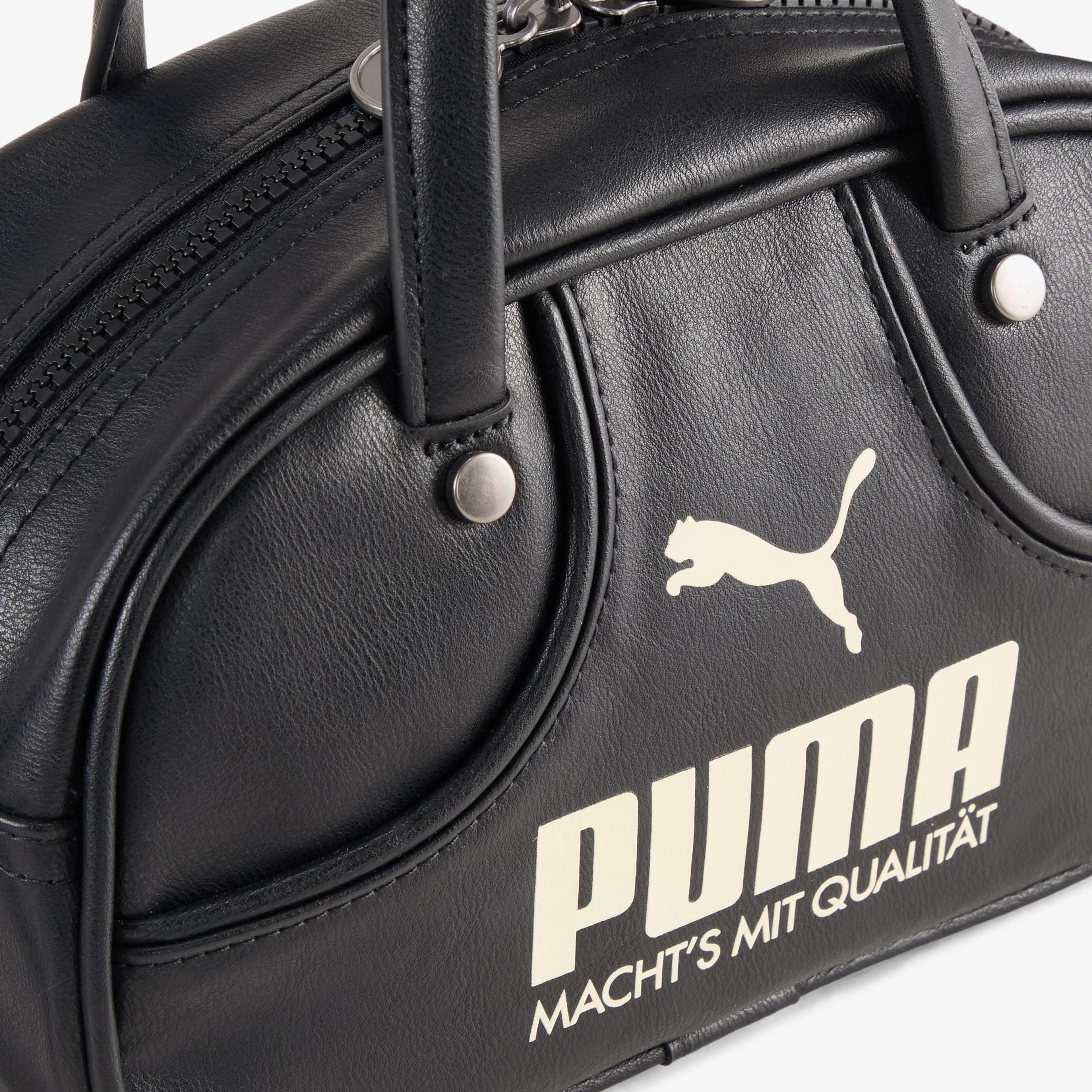 Puma 1976 Archive Mini Grip Unisex Siyah Spor Çantası
