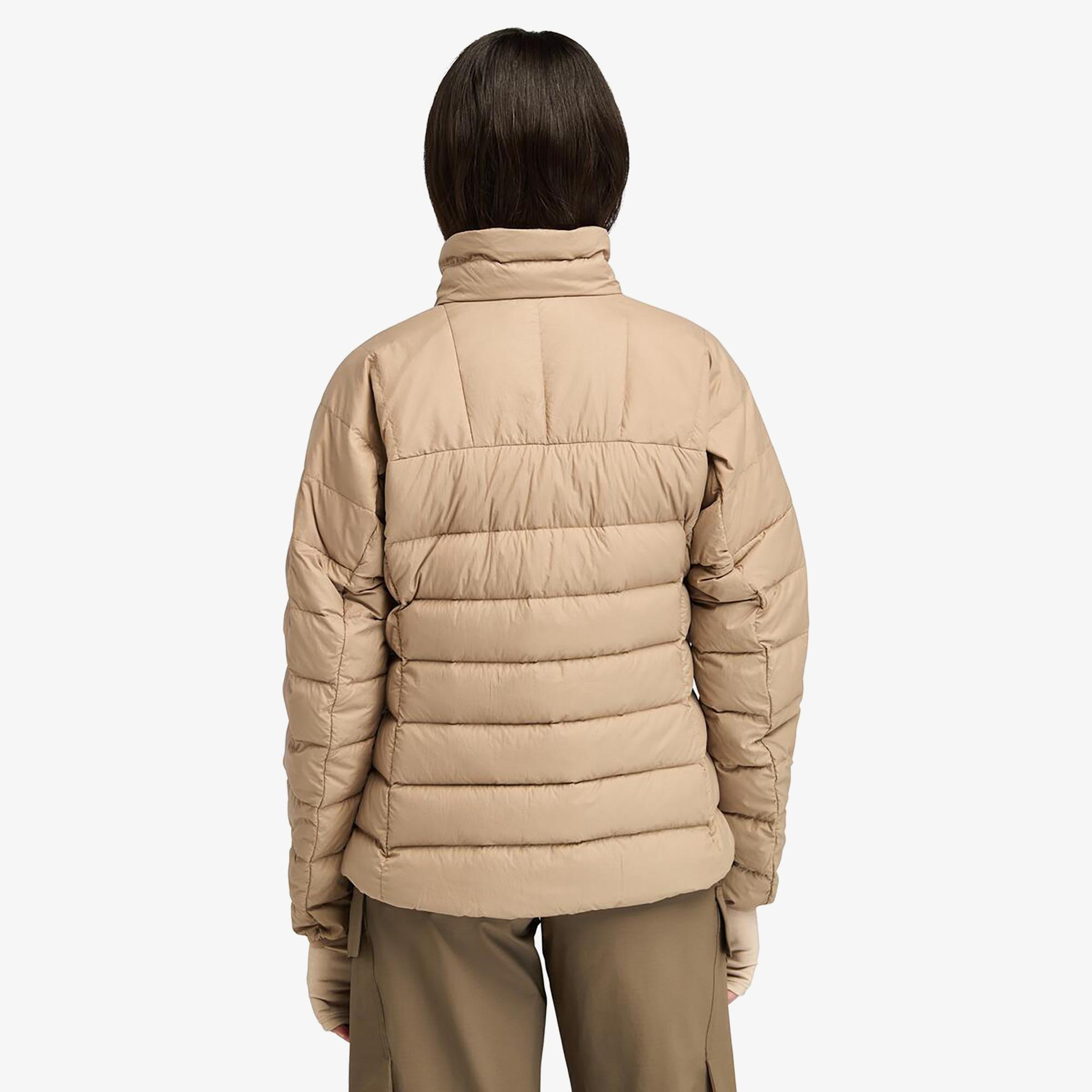 Timberland Bear Head Recycled Down Lightweight Kadın KAhverengi Ceket