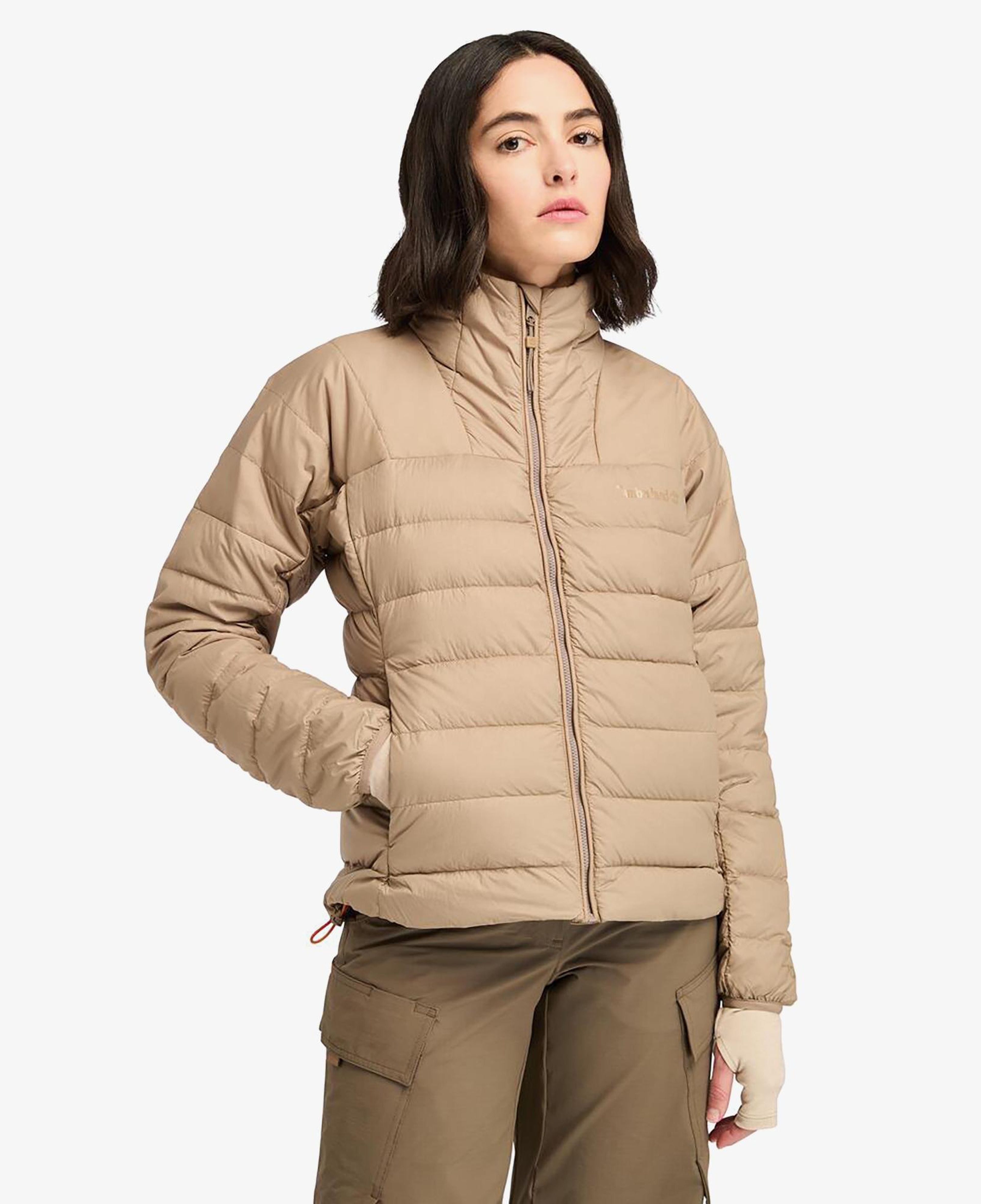 Timberland Bear Head Recycled Down Lightweight Kadın KAhverengi Ceket