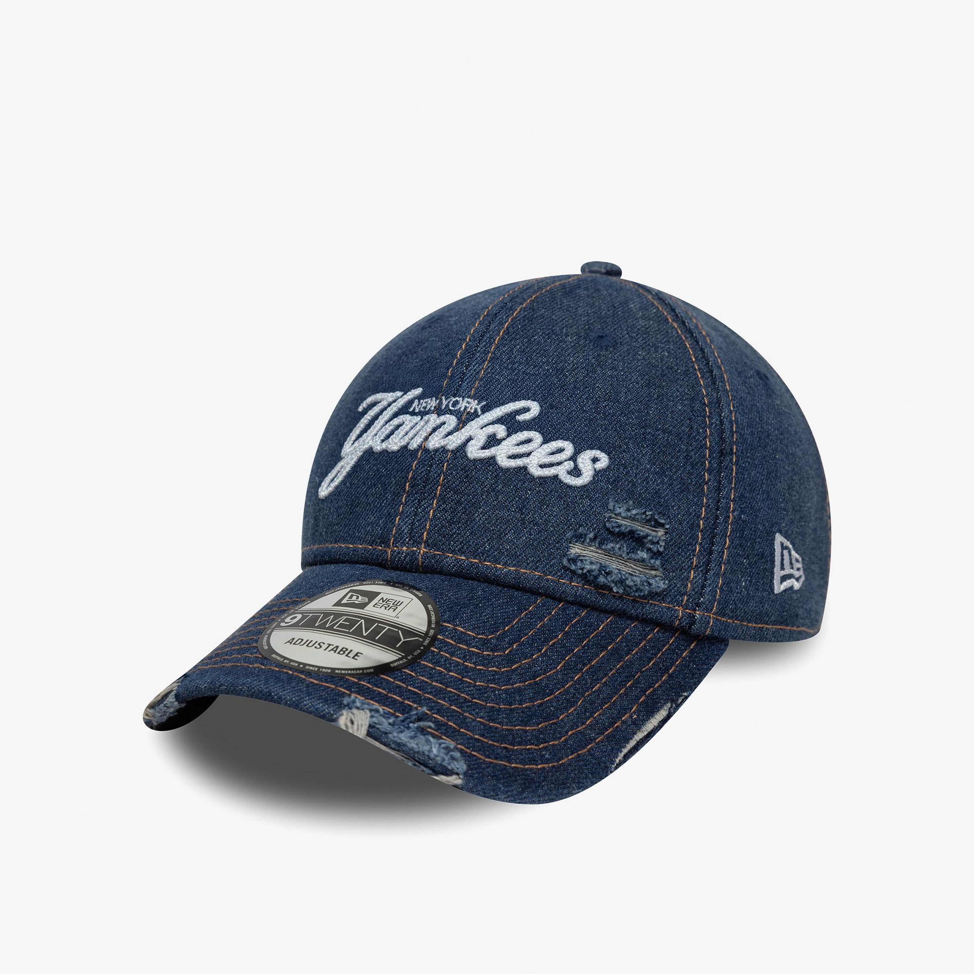 New Era Denim Distress 9Twenty Neyyan Unisex Lacivert Şapka