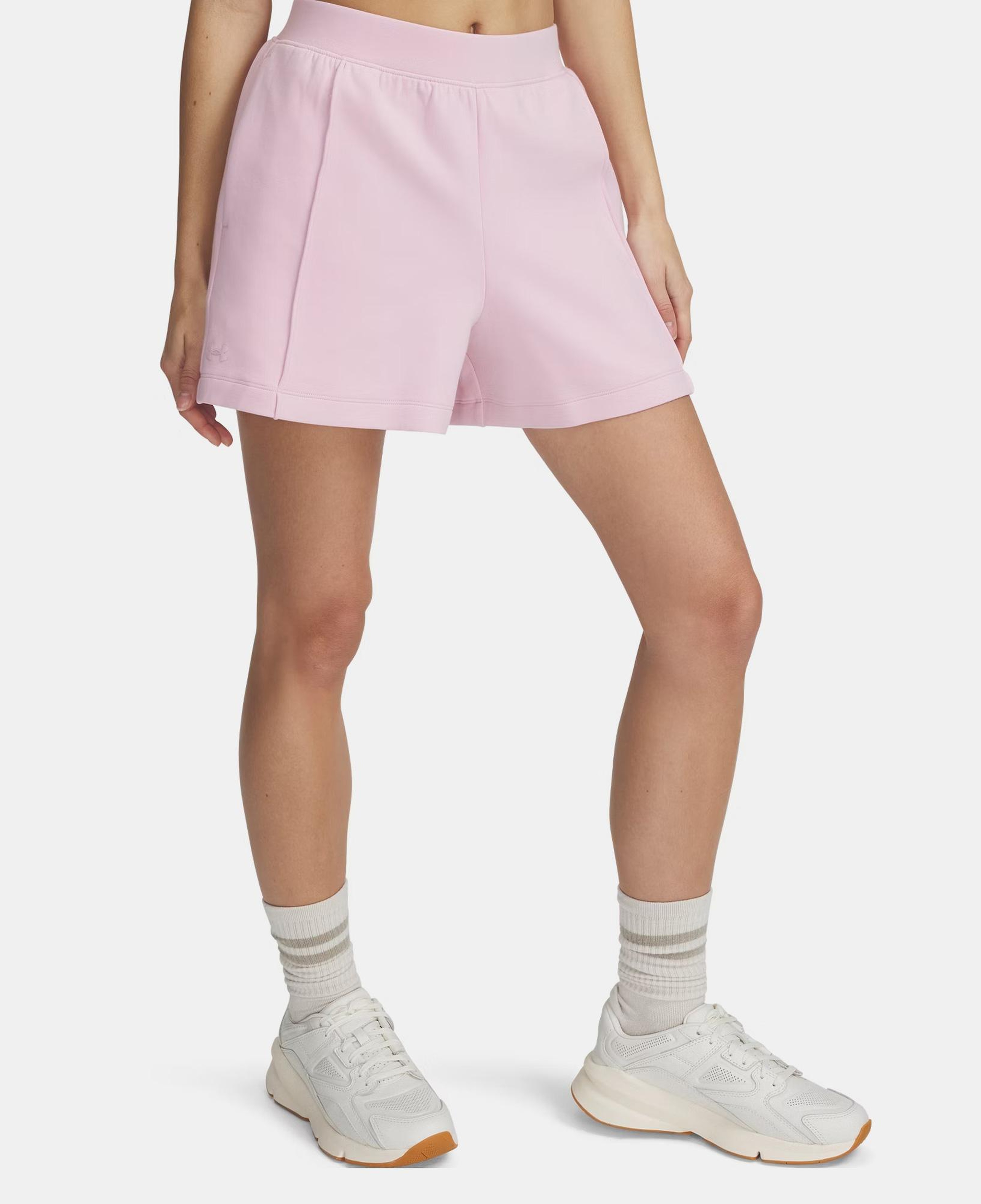 Under Armour Unstoppable Fleece Kadın Pembe Şort