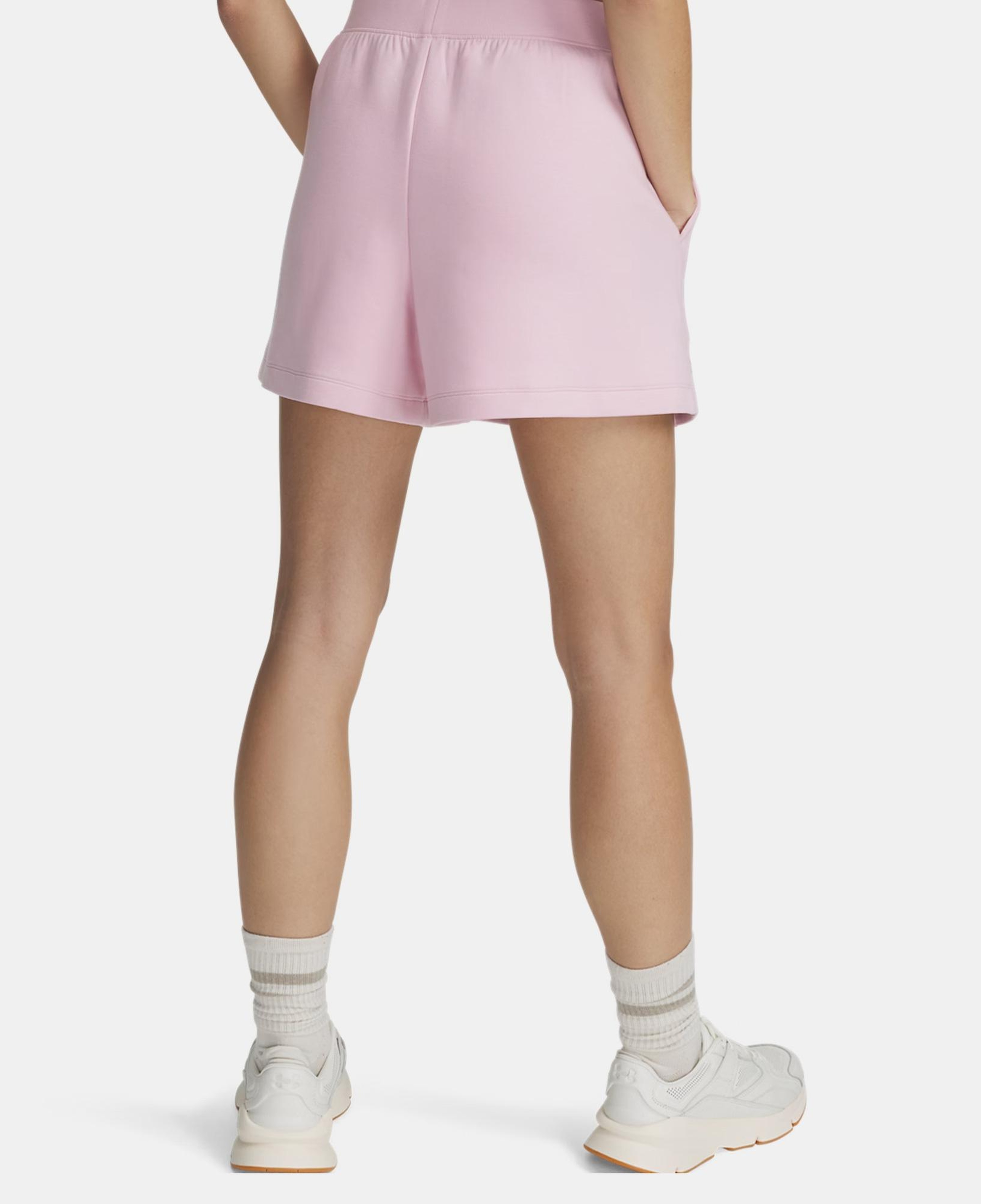 Under Armour Unstoppable Fleece Kadın Pembe Şort