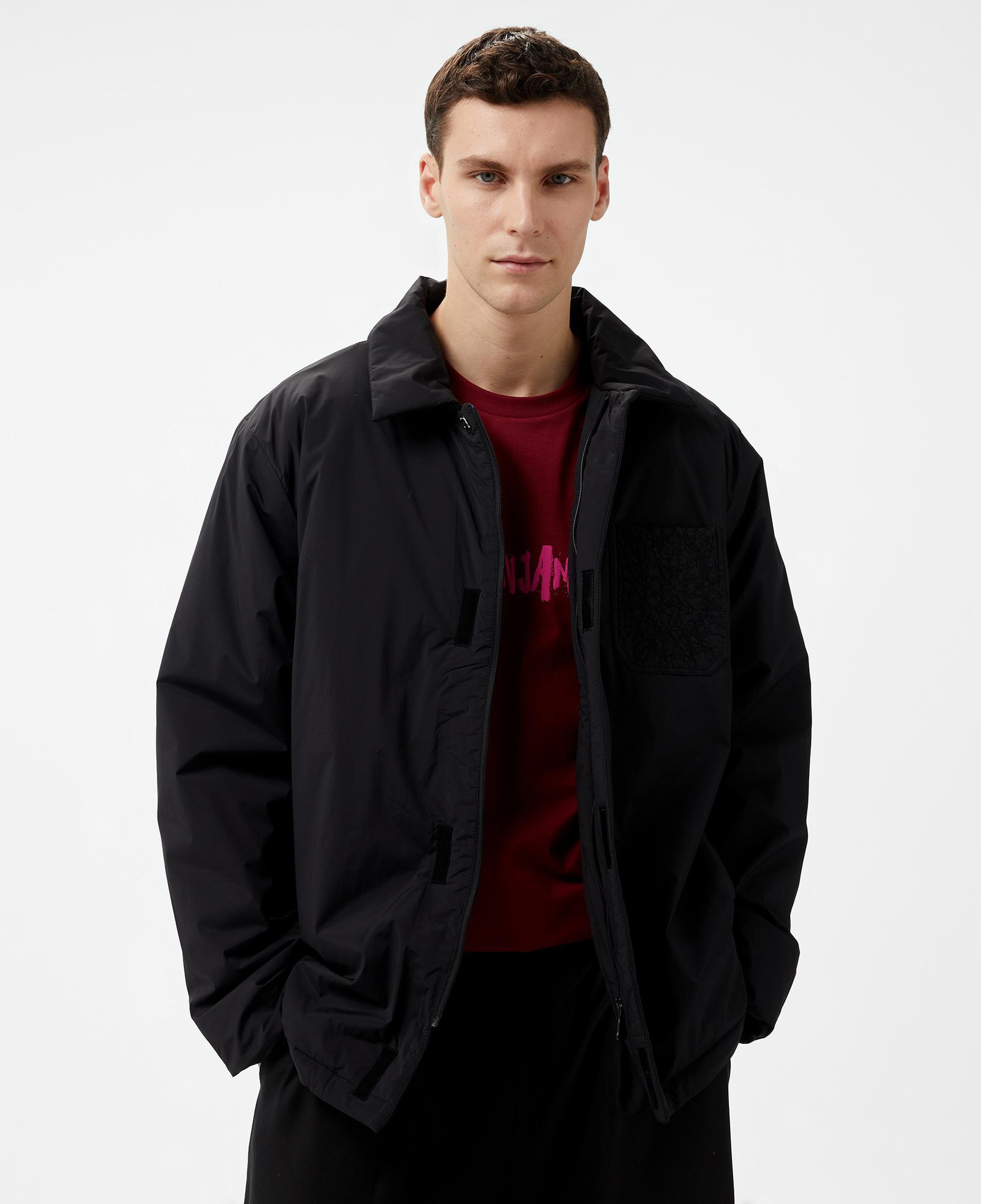 Les Benjamins Puffer 408 Erkek Siyah Ceket