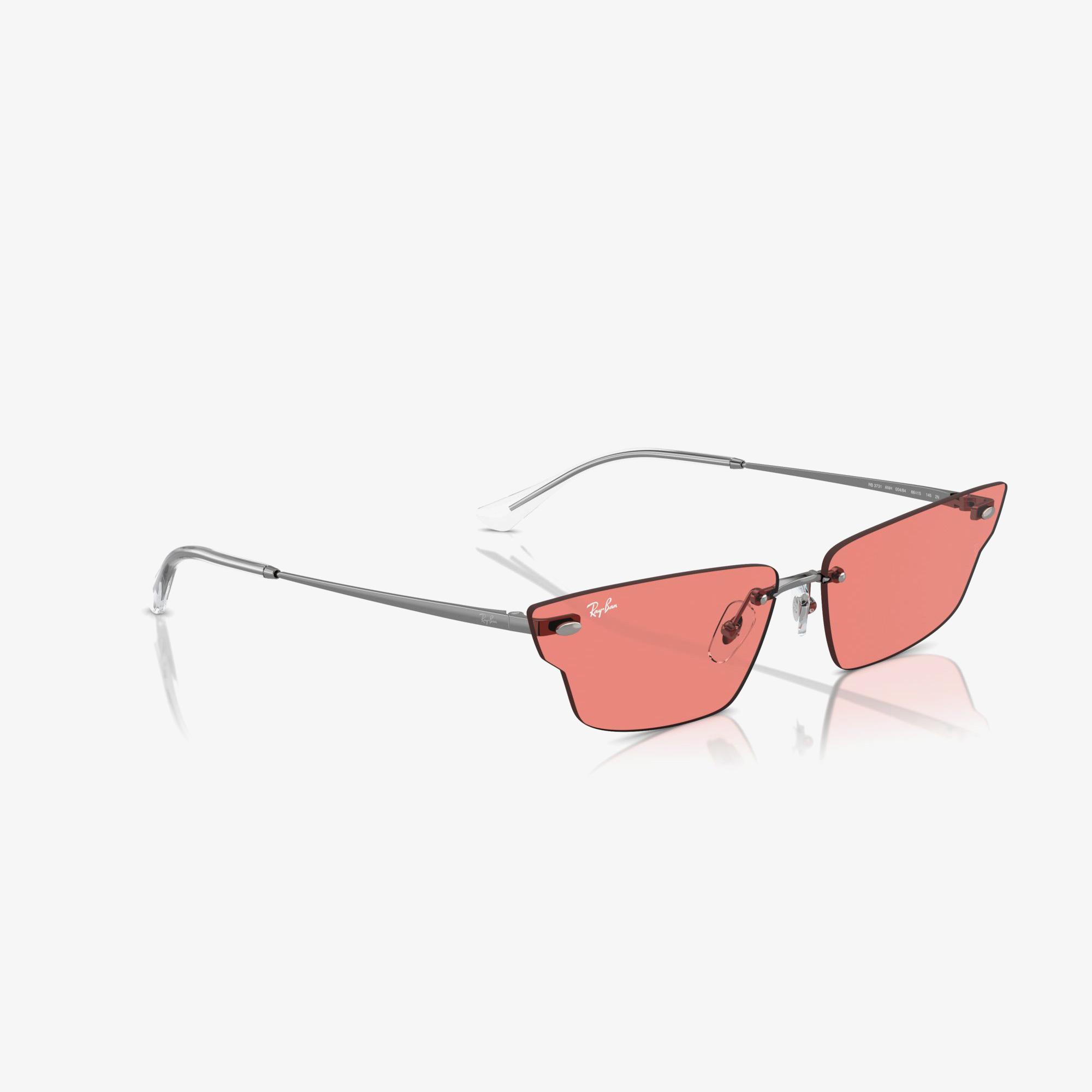 Ray-Ban Anh Unisex Gri Güneş Gözlüğü