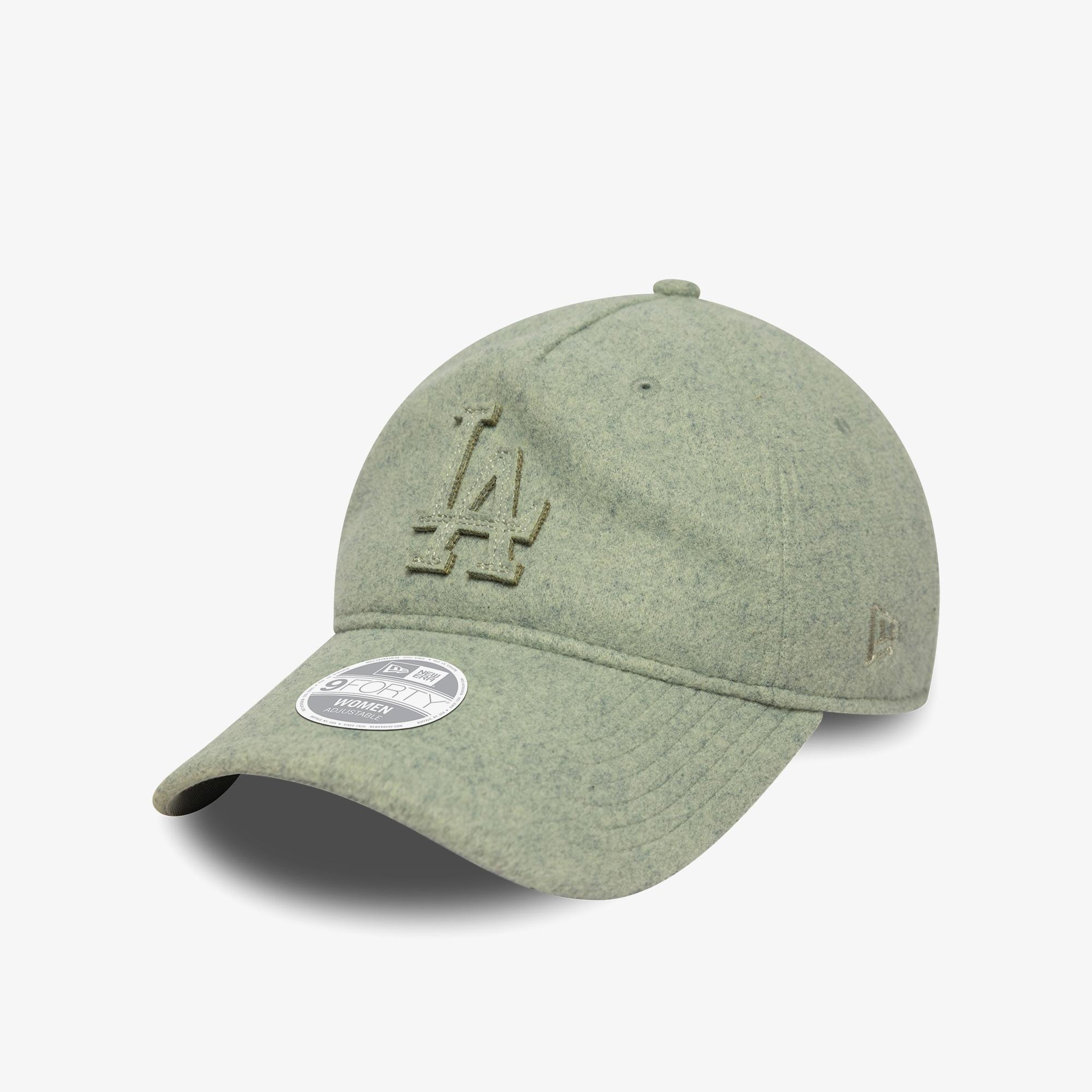New Era LA Dodgers MLB Melton Luxe A-Frame Kadın Yeşil Şapka