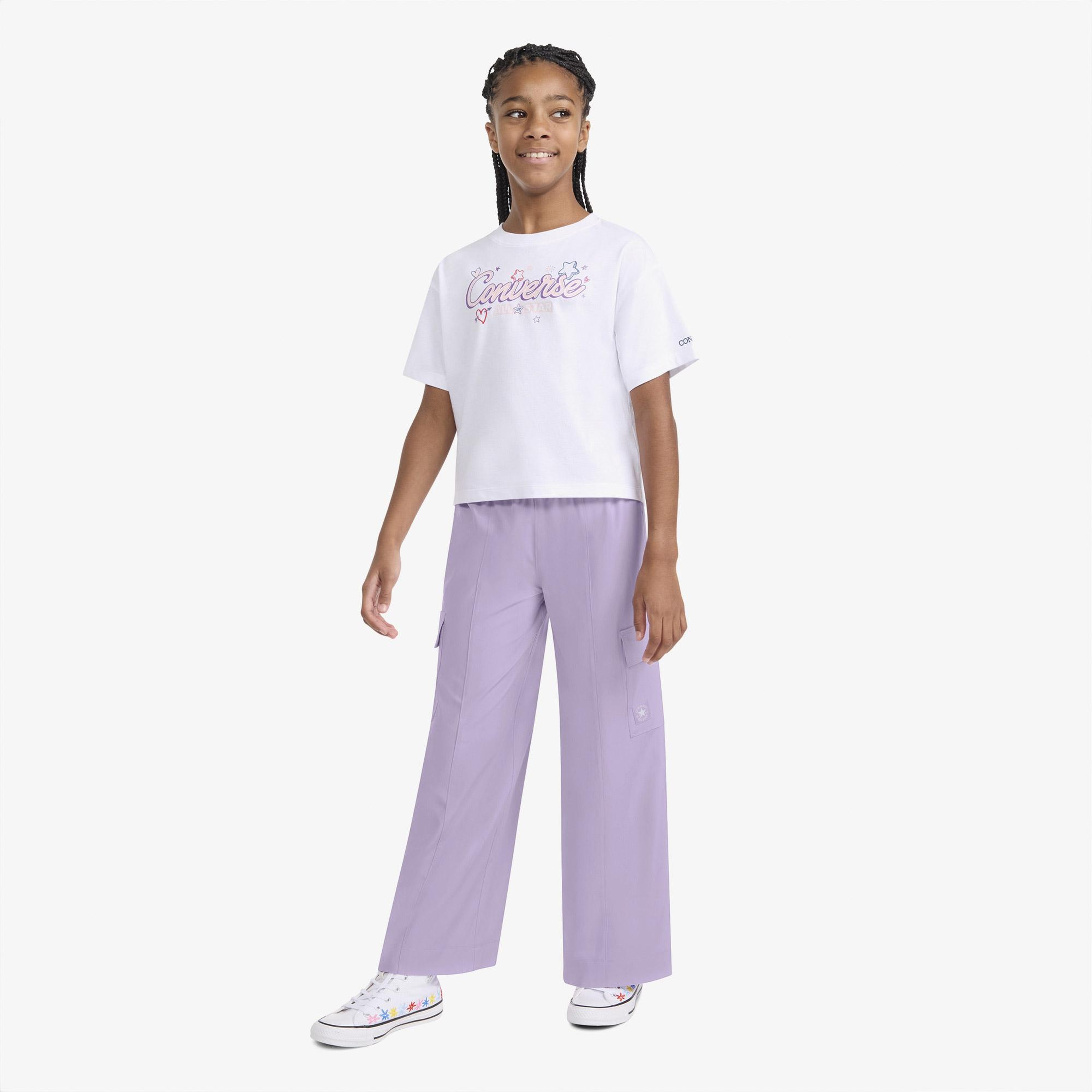 Converse Kız Genç Çocuk Mor Eşofman Altı