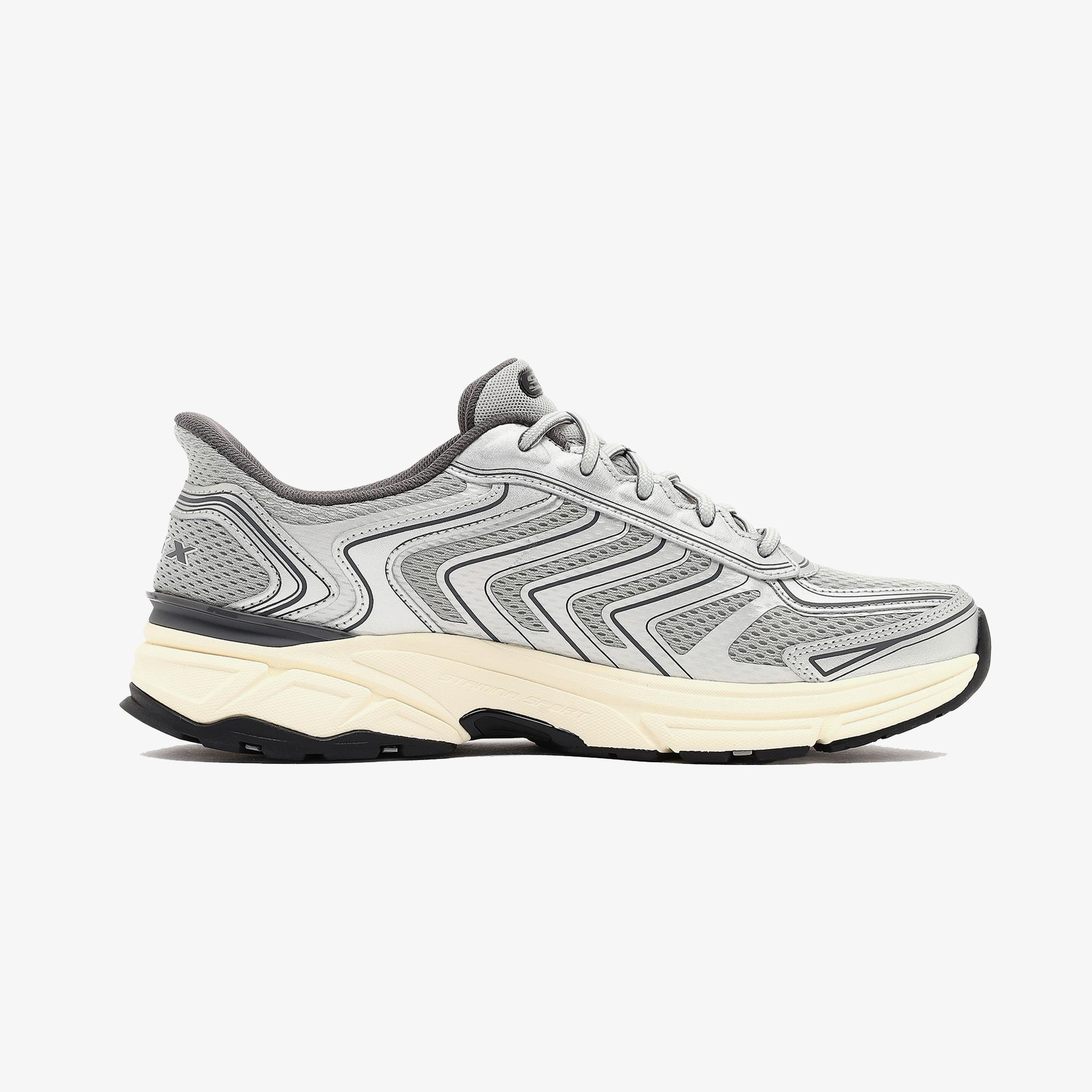 Skechers Stamina Sport Erkek Gri Spor Ayakkabı